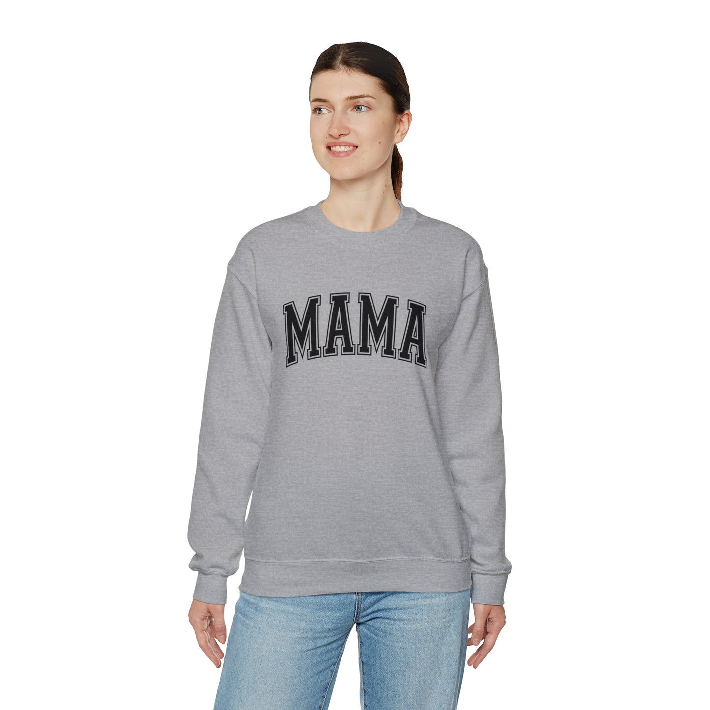 "MAMA" Graphic Unisex Crewneck Sweatshirt