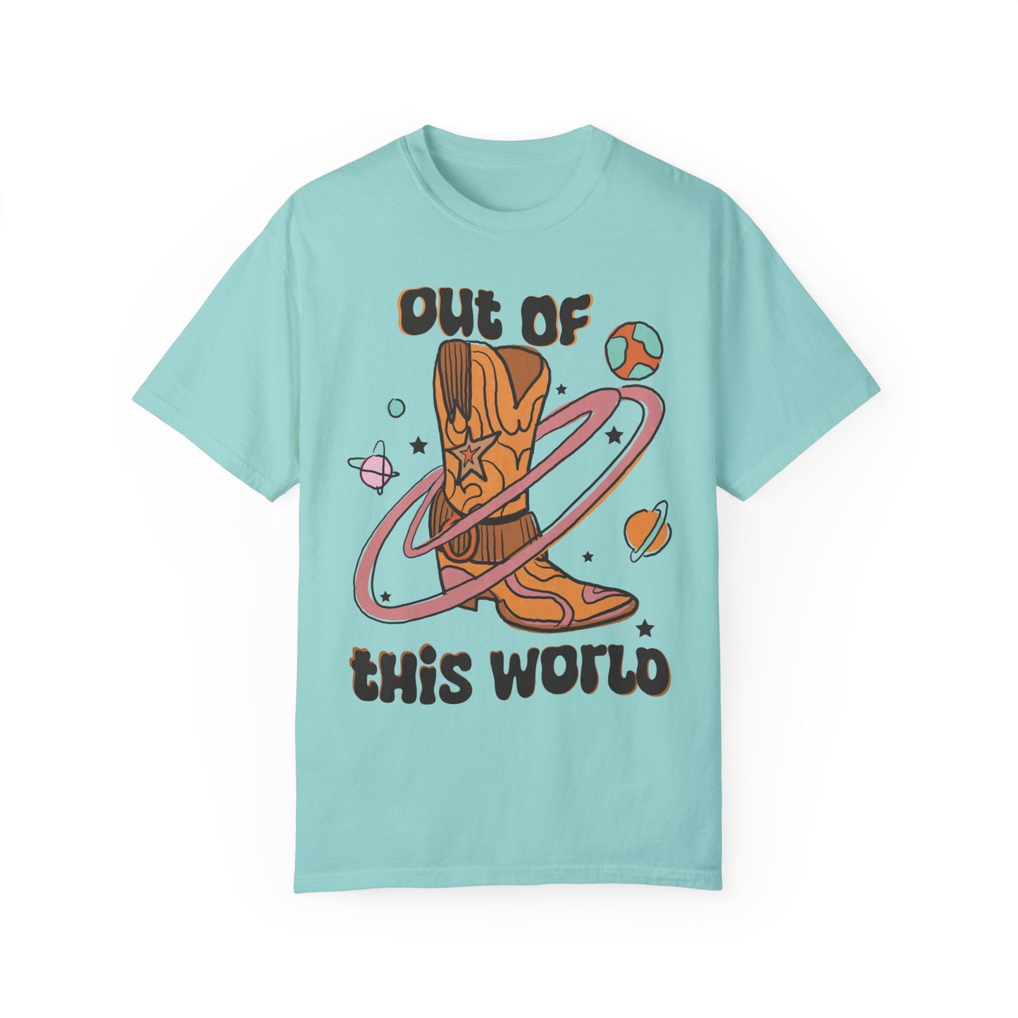 Out of This World,  Western Comfort Colors T-shirt