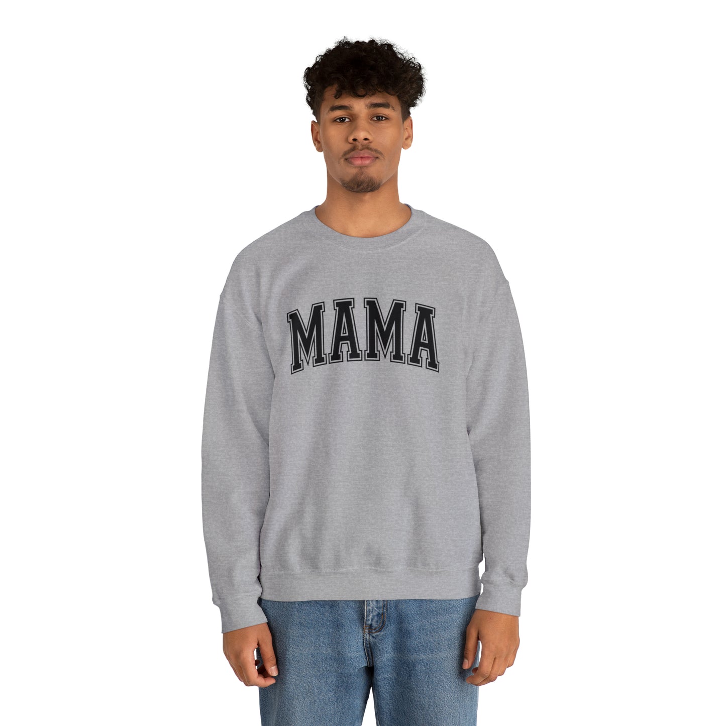 "MAMA" Graphic Unisex Crewneck Sweatshirt