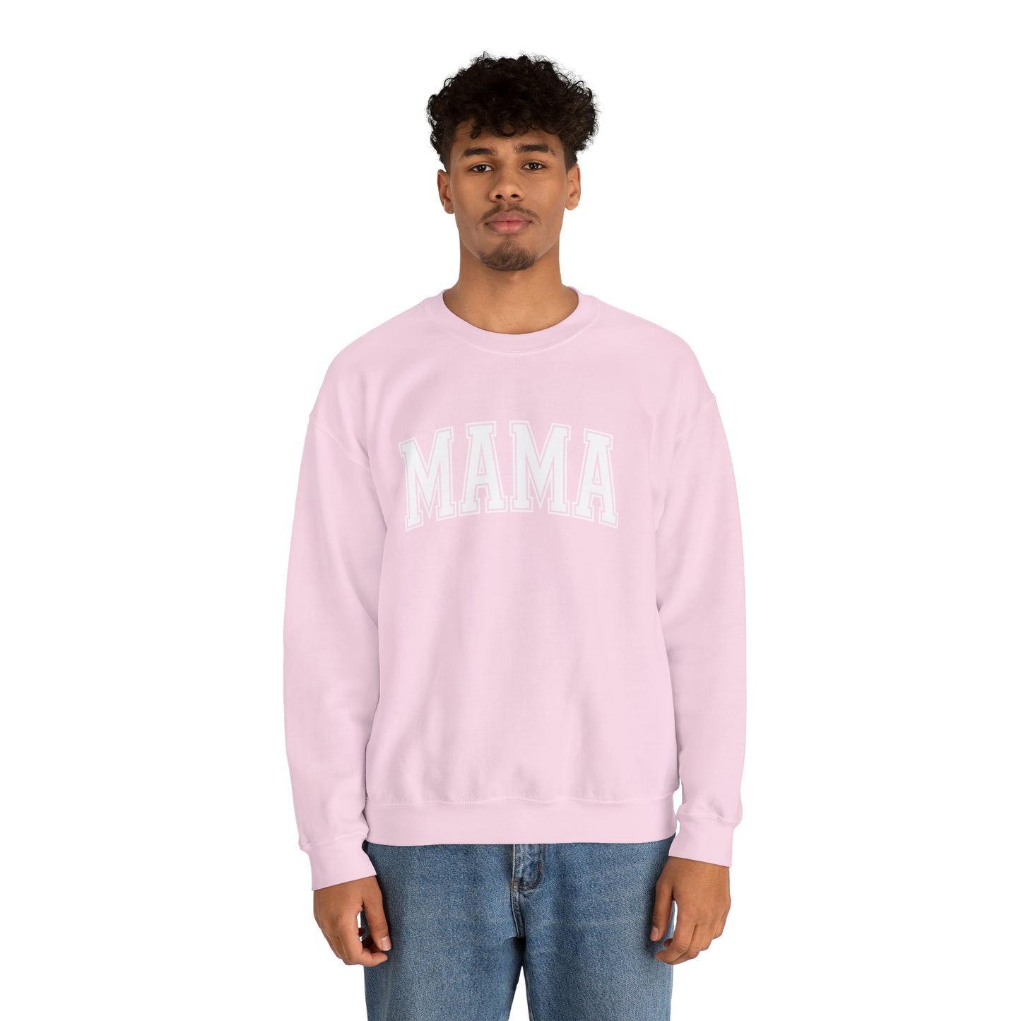 "MAMA" Graphic Unisex Crewneck Sweatshirt