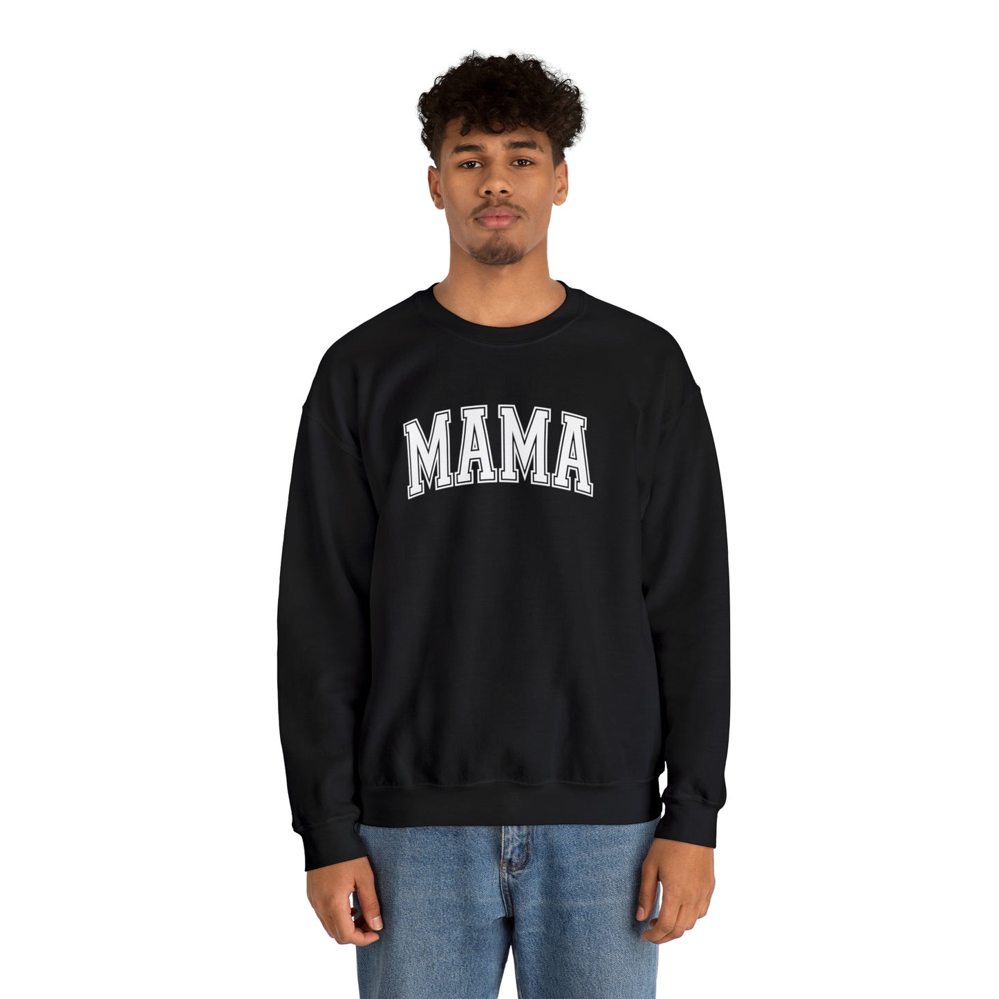 "MAMA" Graphic Unisex Crewneck Sweatshirt