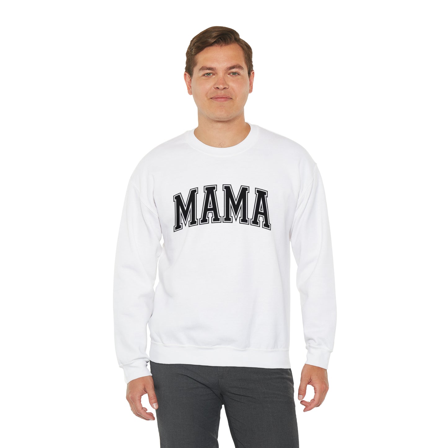 "MAMA" Graphic Unisex Crewneck Sweatshirt