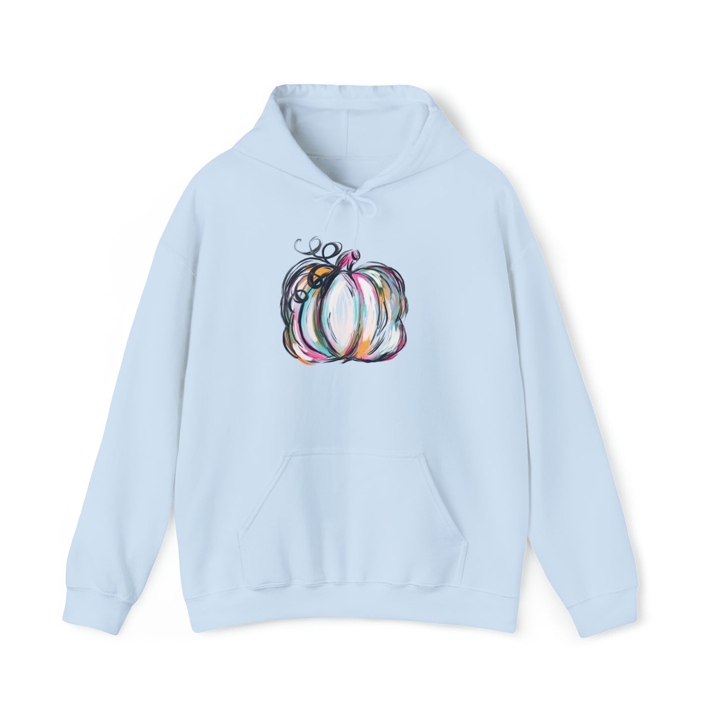 "Painted Pumpkin" Gildan Hooded Sweatshirt