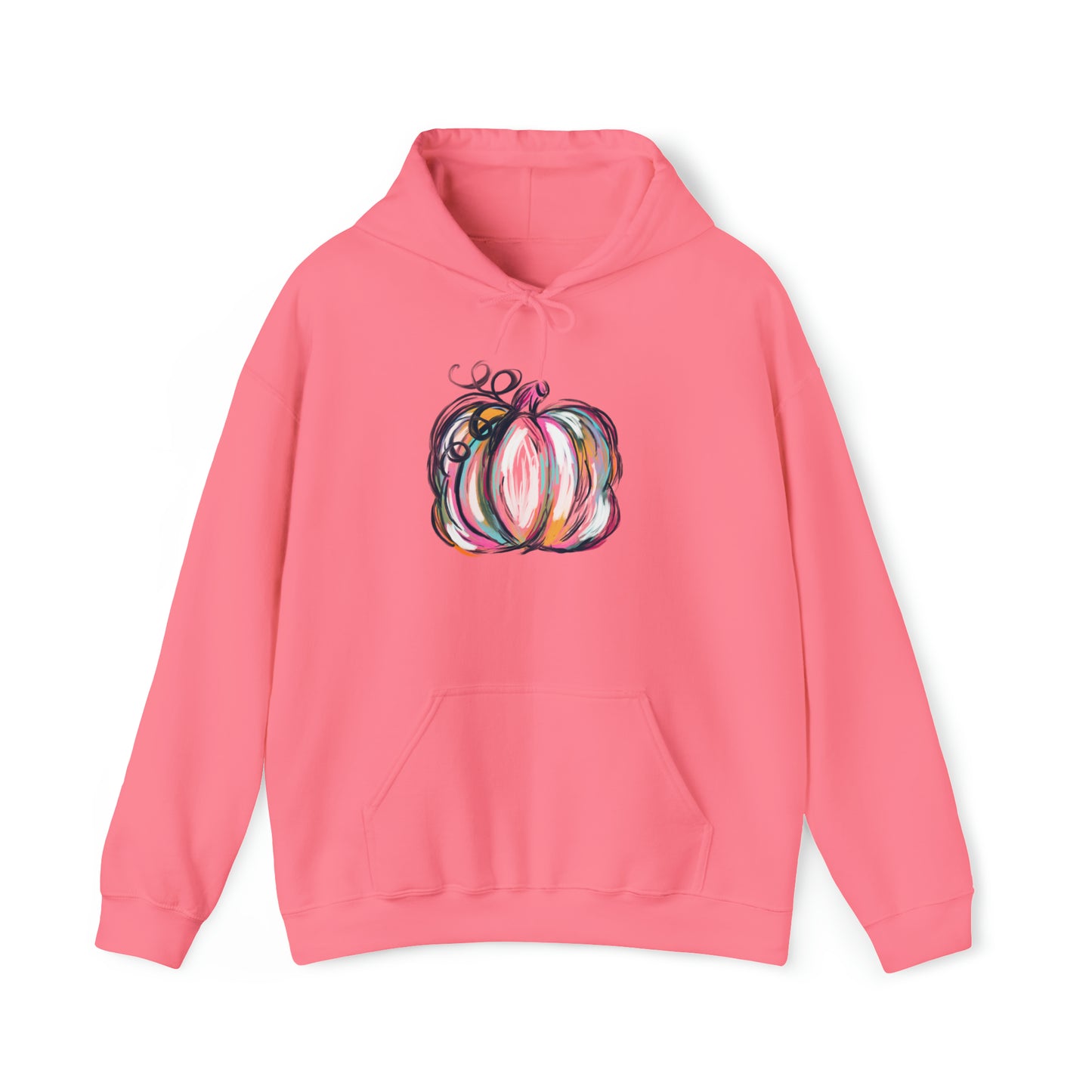 "Painted Pumpkin" Gildan Hooded Sweatshirt