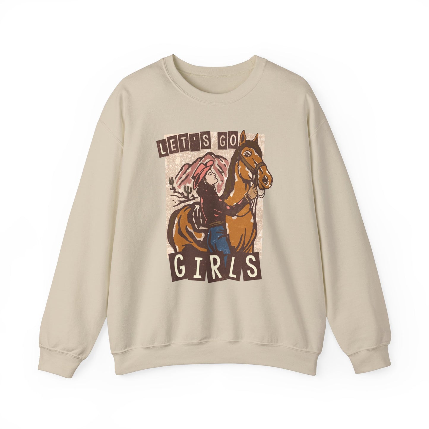 Lets Go Girls, Western Sweatshirt