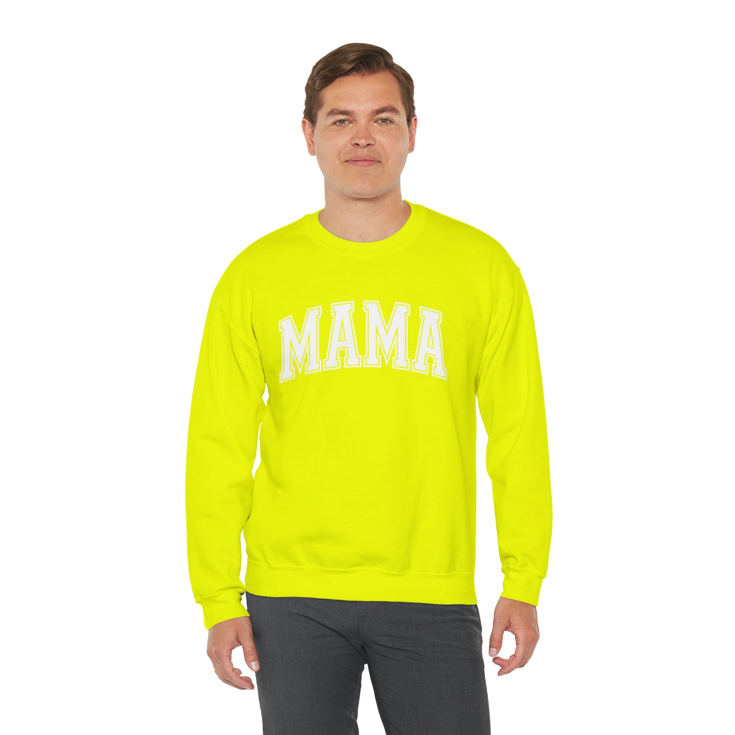 "MAMA" Graphic Unisex Crewneck Sweatshirt