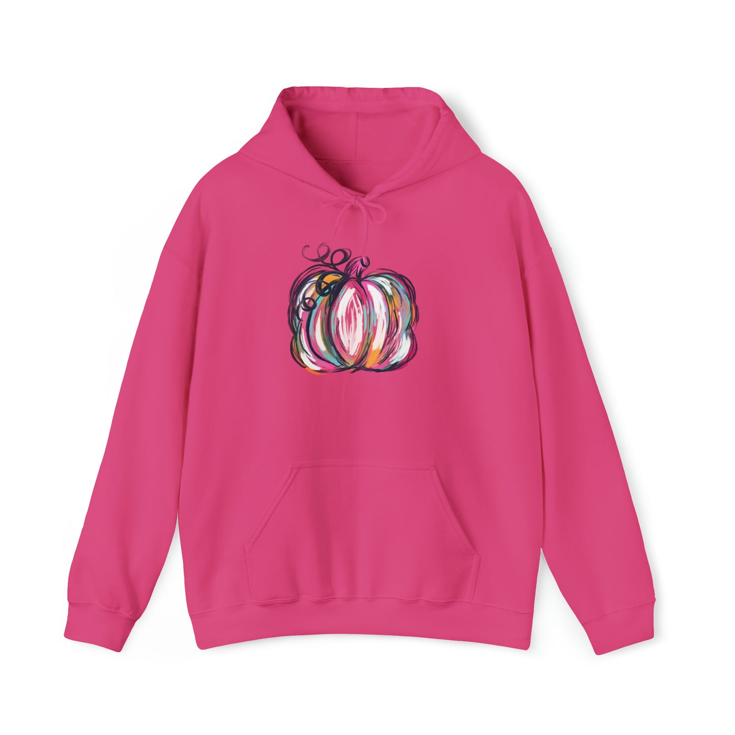 "Painted Pumpkin" Gildan Hooded Sweatshirt