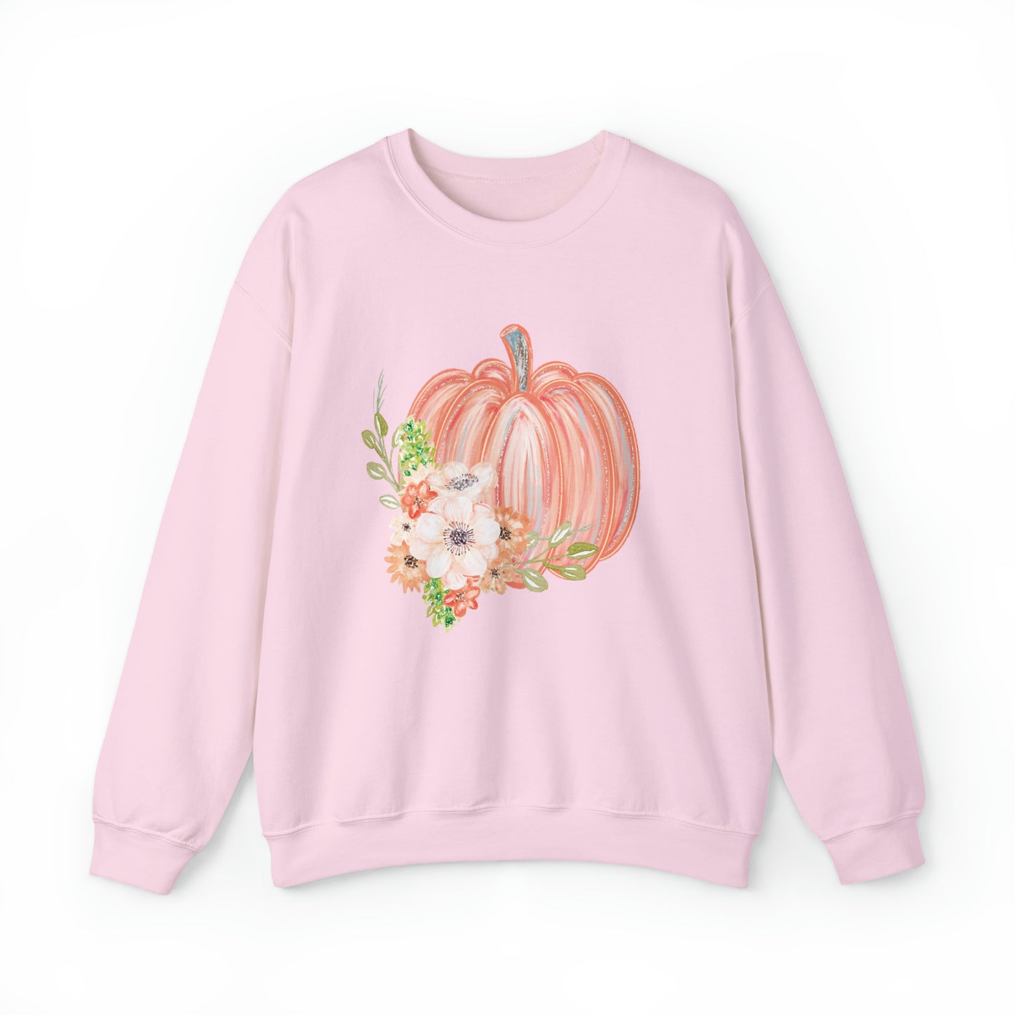 Watercolor Pumpkin Gildan Sweatshirt