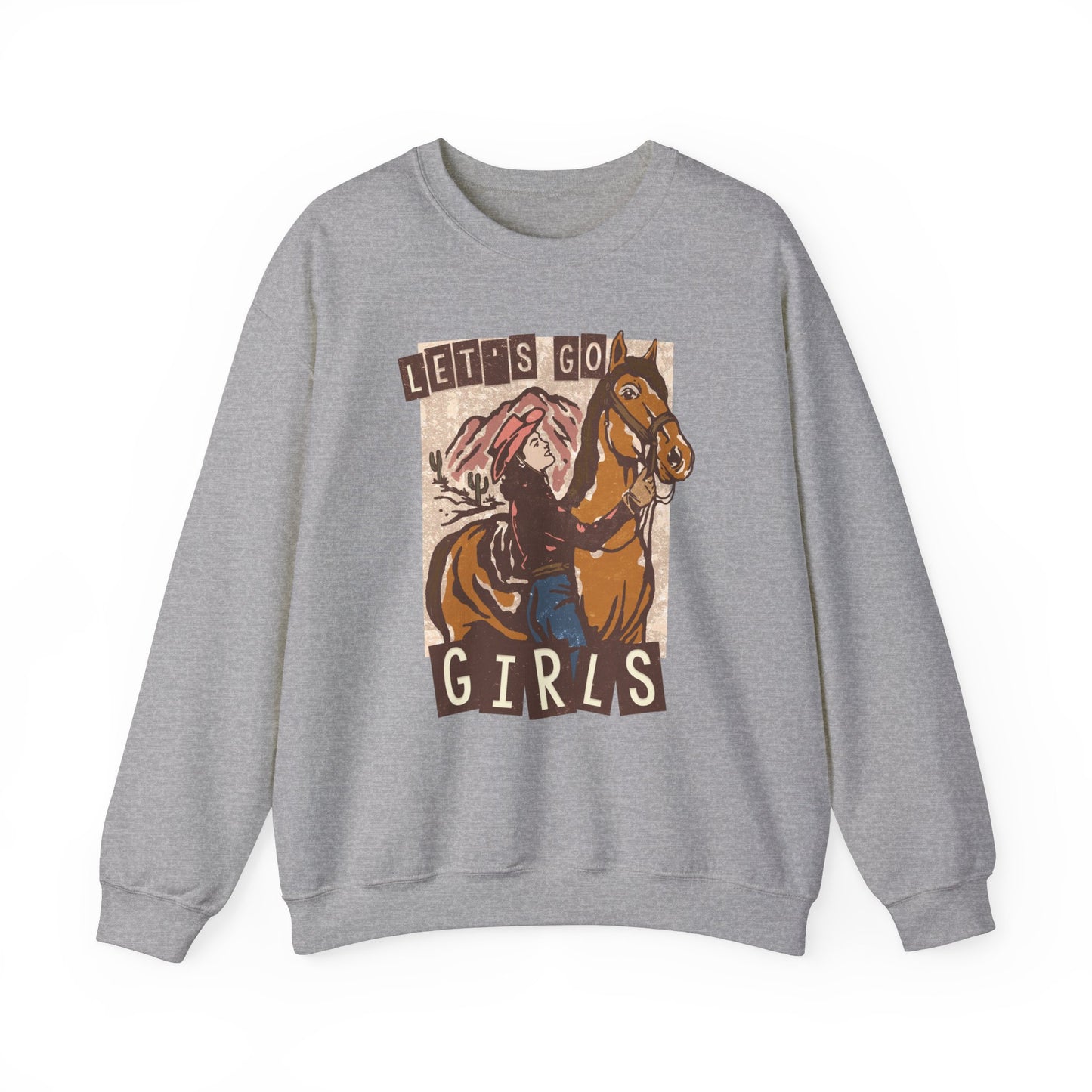 Lets Go Girls, Western Sweatshirt