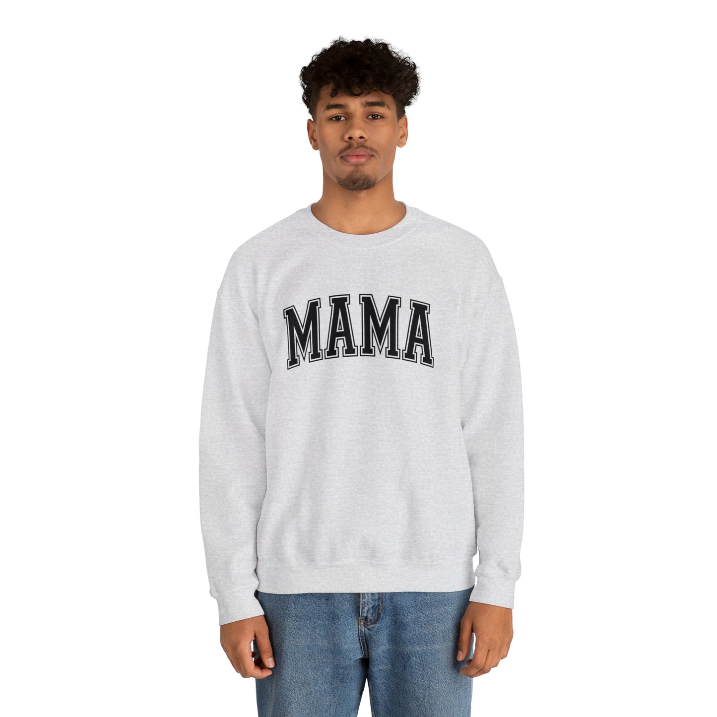 "MAMA" Graphic Unisex Crewneck Sweatshirt