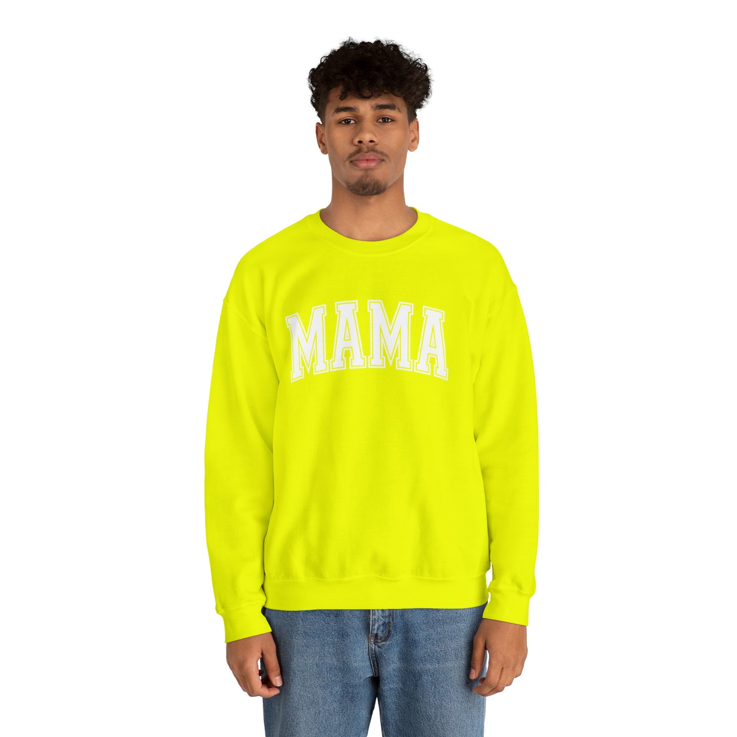 "MAMA" Graphic Unisex Crewneck Sweatshirt