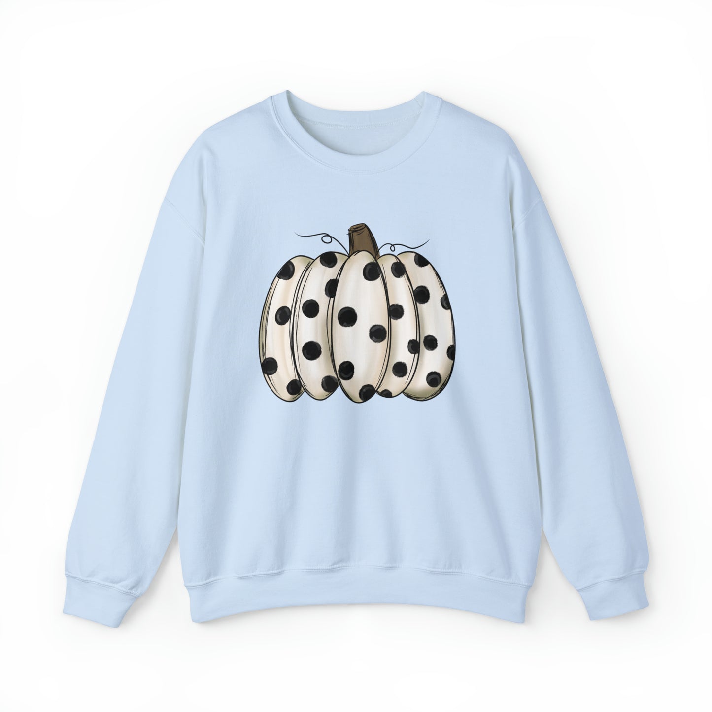 "Dot Pumpkin" Gildan Sweatshirt