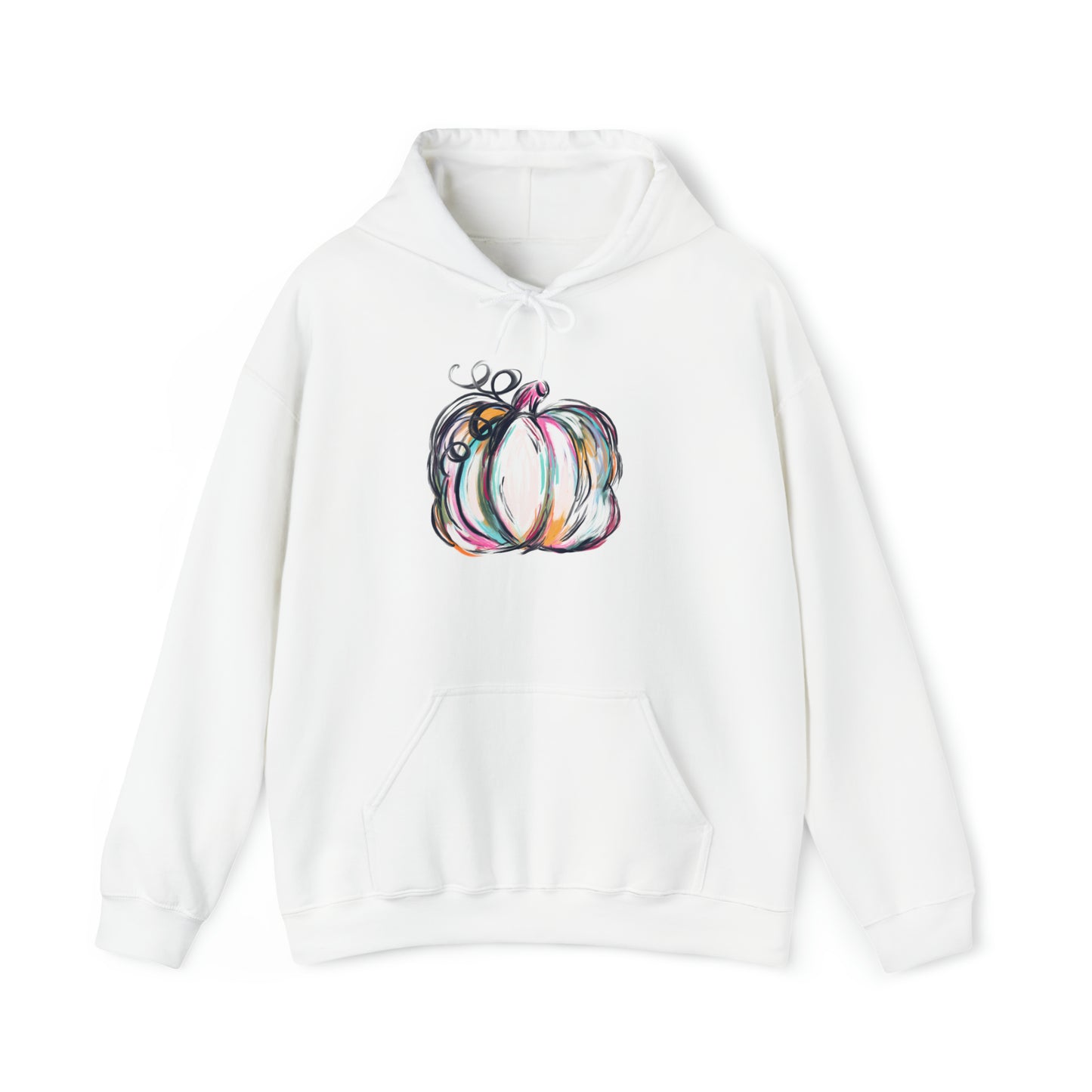 "Painted Pumpkin" Gildan Hooded Sweatshirt