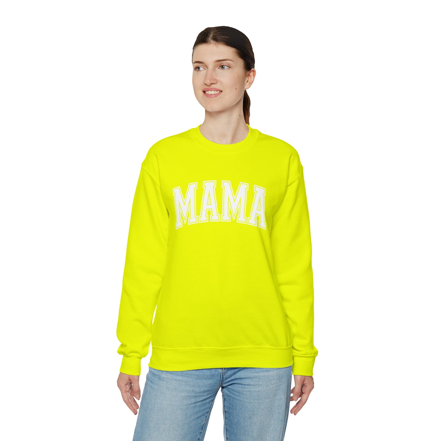 "MAMA" Graphic Unisex Crewneck Sweatshirt