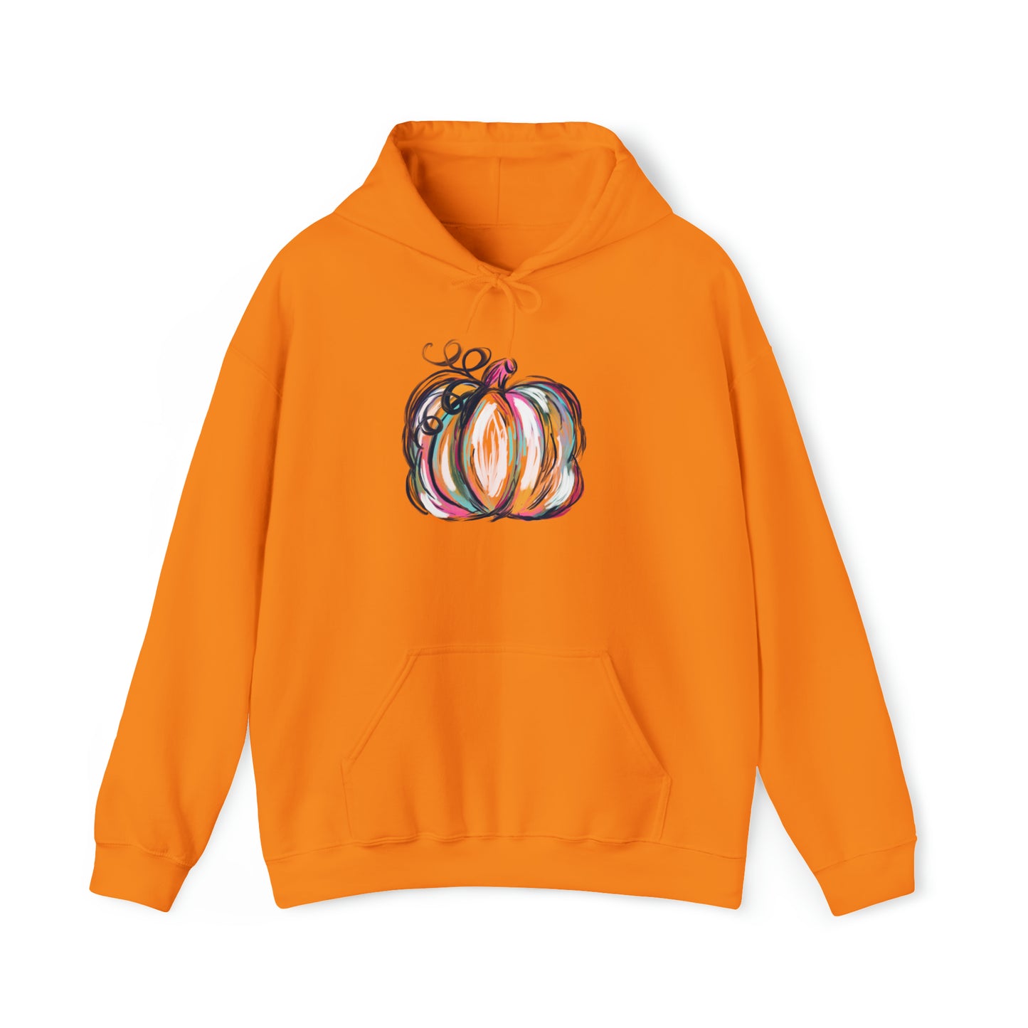 "Painted Pumpkin" Gildan Hooded Sweatshirt