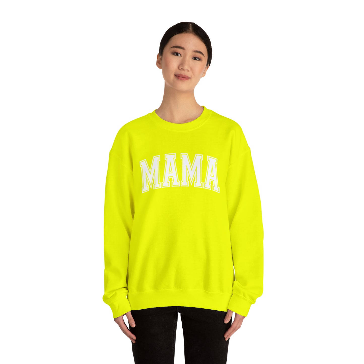 "MAMA" Graphic Unisex Crewneck Sweatshirt