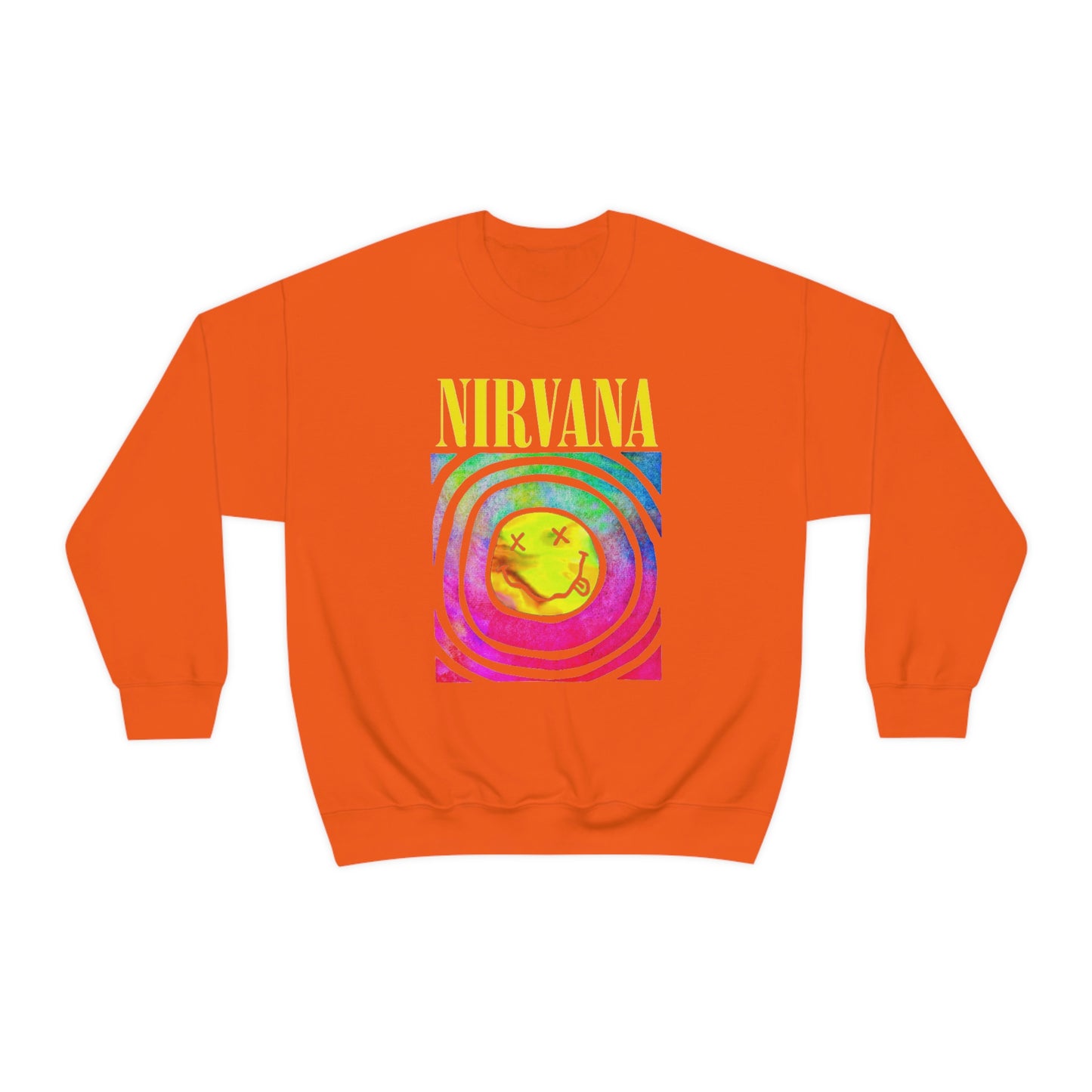 "Nirvana" Graphic Crewneck Sweatshirt