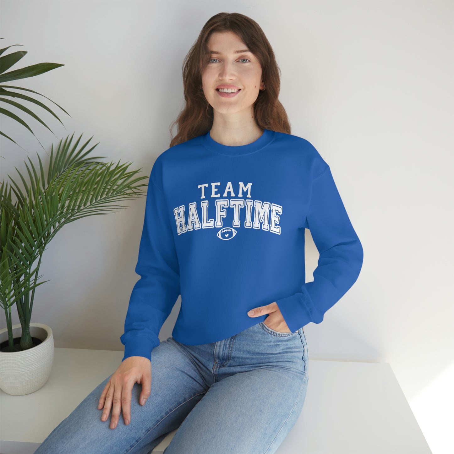 "Team Halftime" Unisex Heavy Blend™ Crewneck Sweatshirt