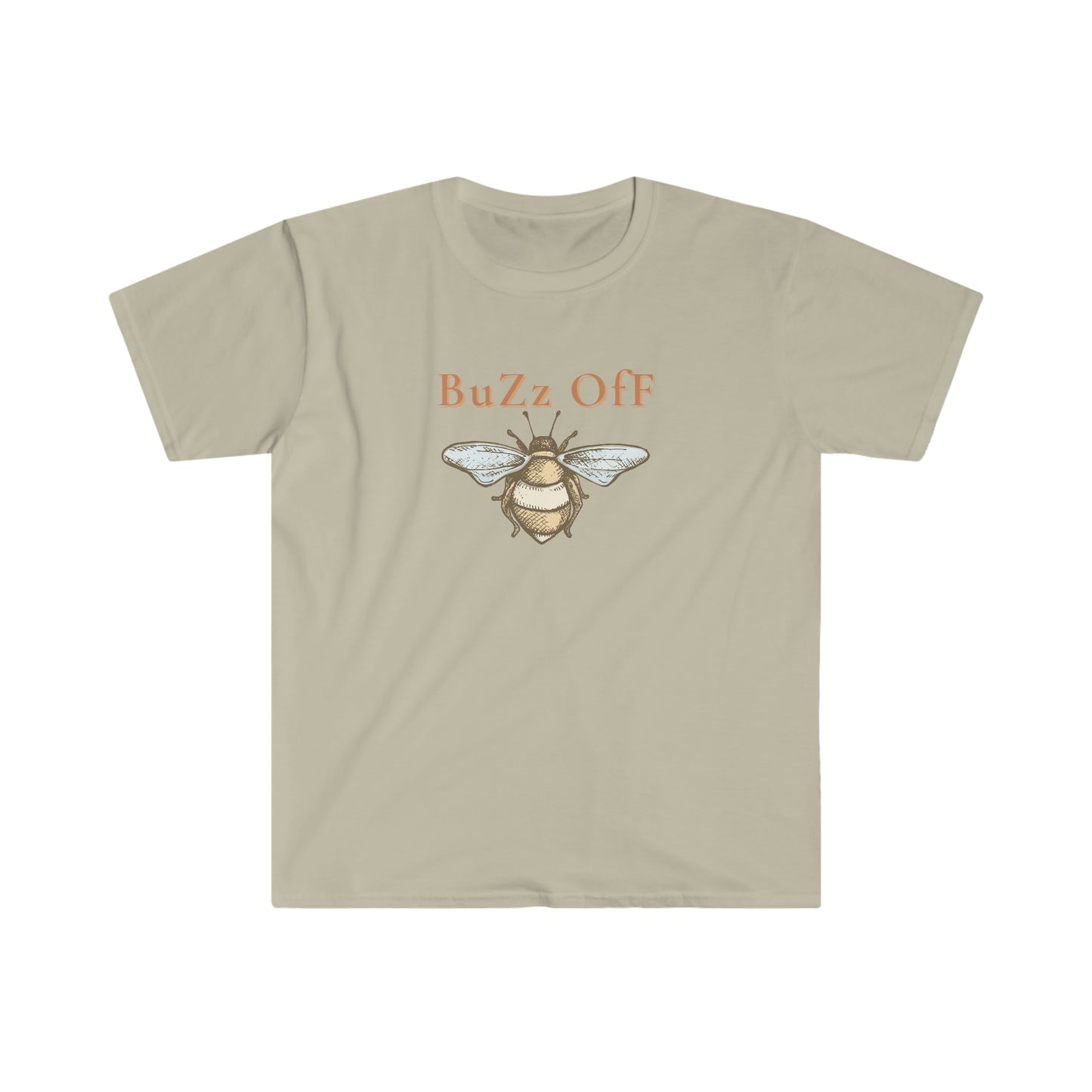 "Buzz Off" Unisex Softstyle T-Shirt (Gildan Soft Style)