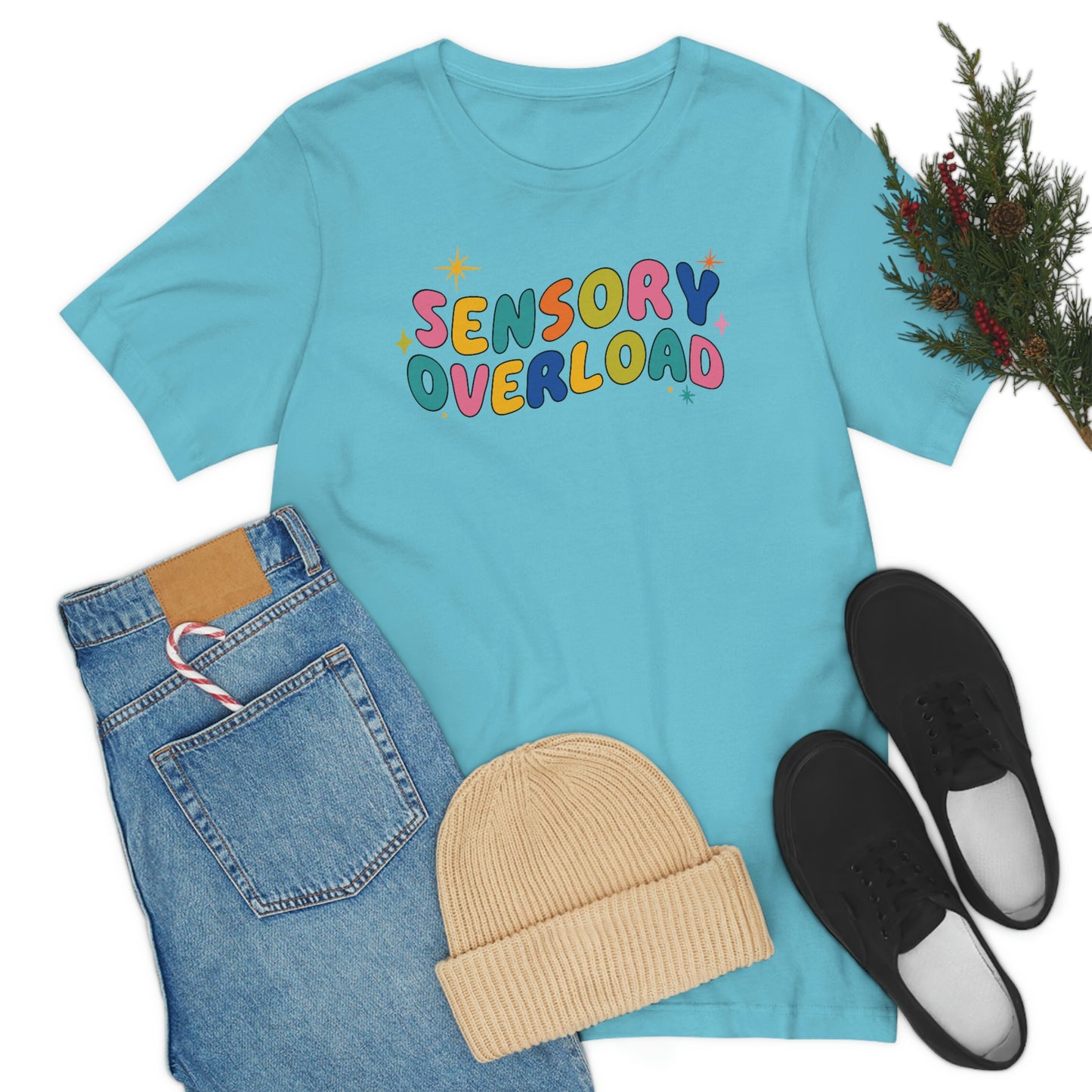 "Sensory Overload" Unisex Jersey Short Sleeve Tee Bella Canvas