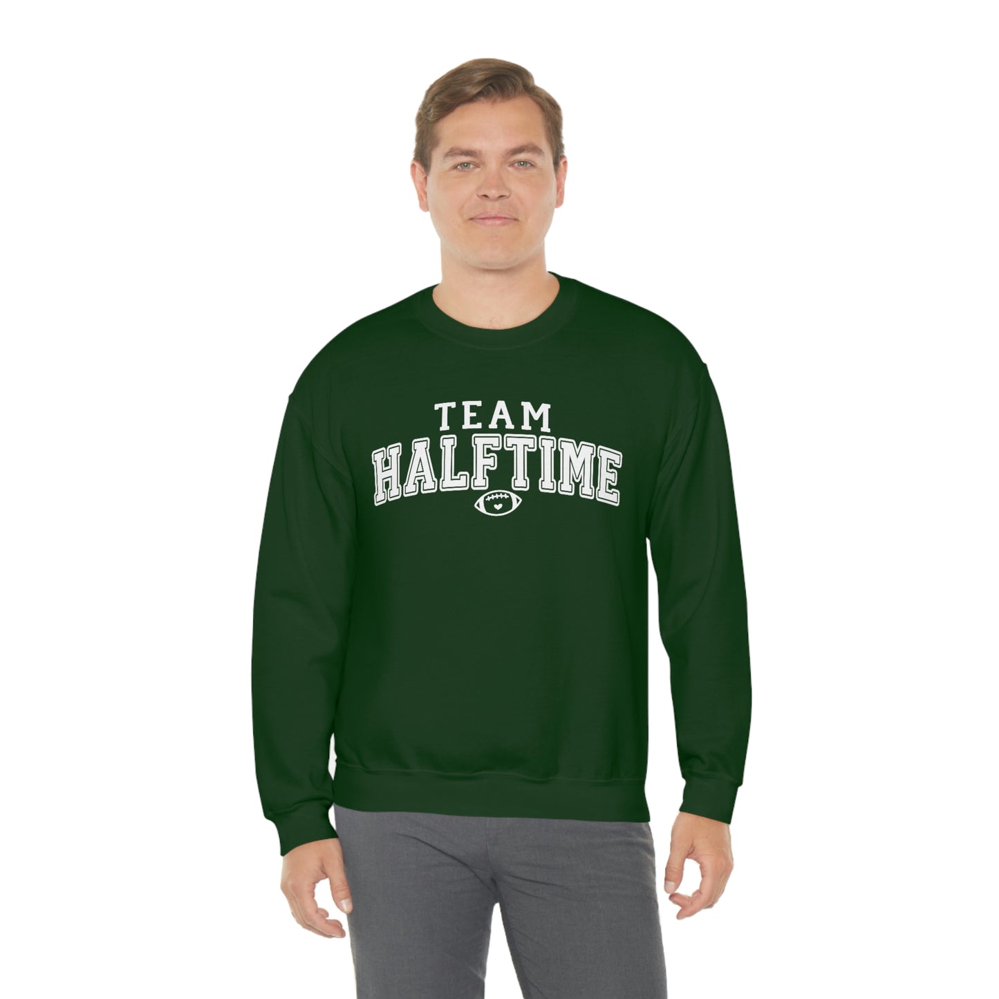 "Team Halftime" Unisex Heavy Blend™ Crewneck Sweatshirt