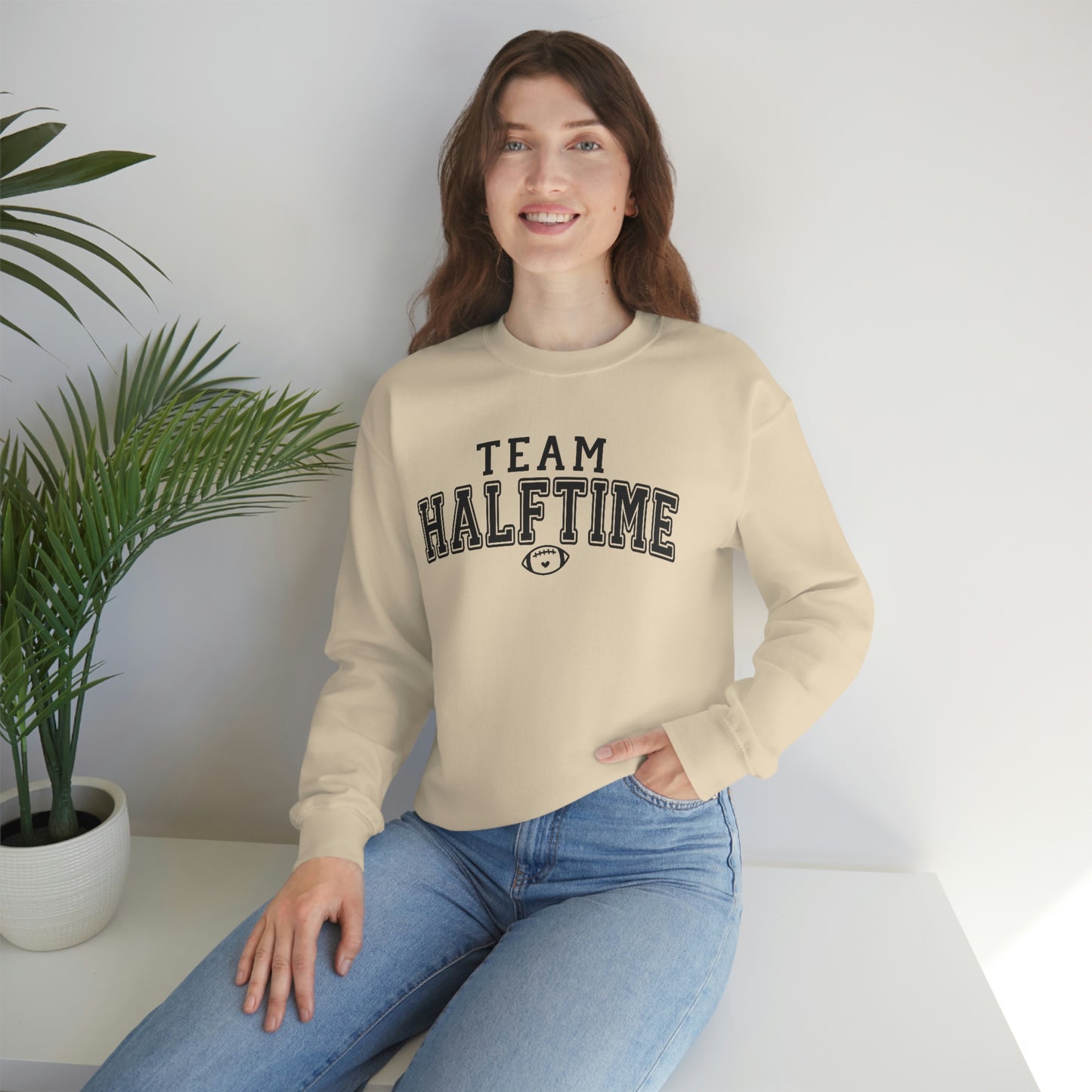 "Team Halftime" Unisex Heavy Blend™ Crewneck Sweatshirt