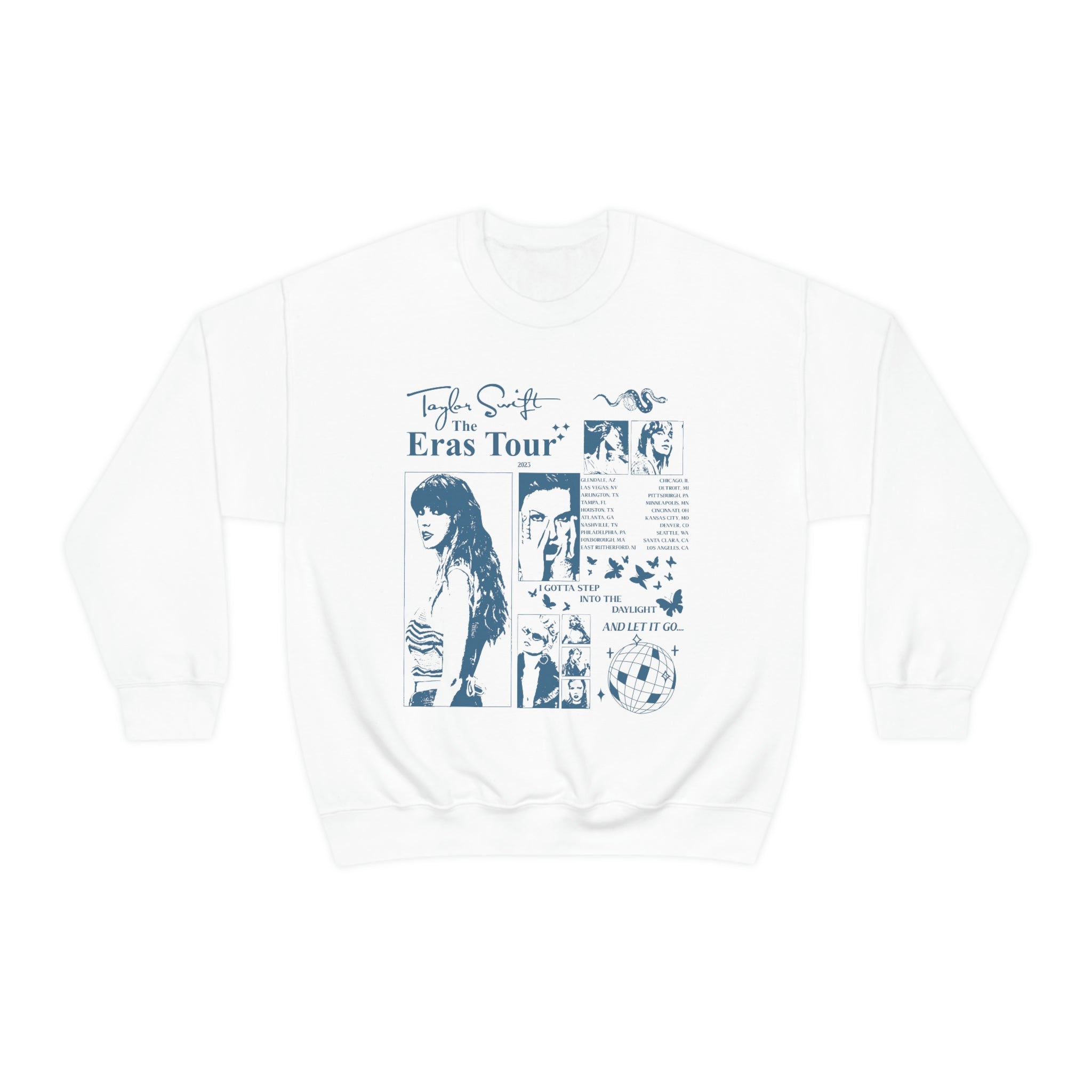 Taylor Swift Eras Tour Unisex Heavy Blend™ Crewneck Sweatshirt