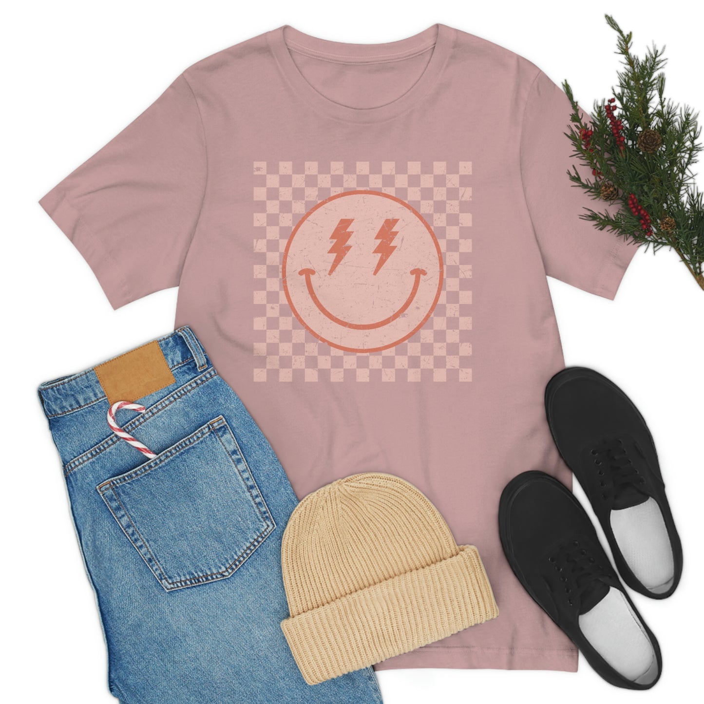 "Smiley" Bella Canvas Short Sleeve Tee