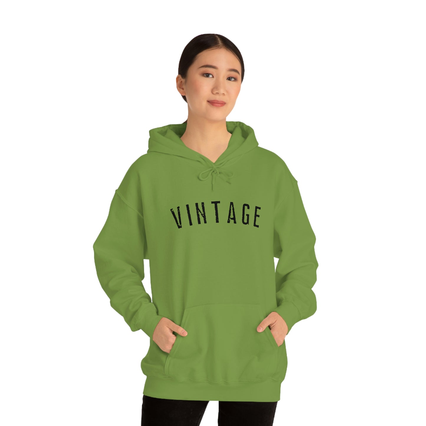 "Vintage" Unisex Hooded Sweatshirt