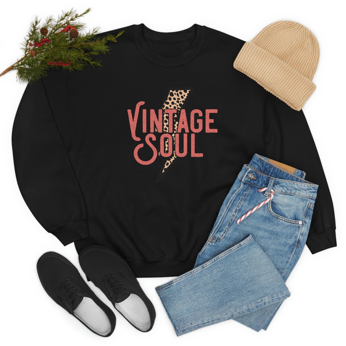 "Vintage Soul" Unisex Heavy Blend™ Crewneck Sweatshirt