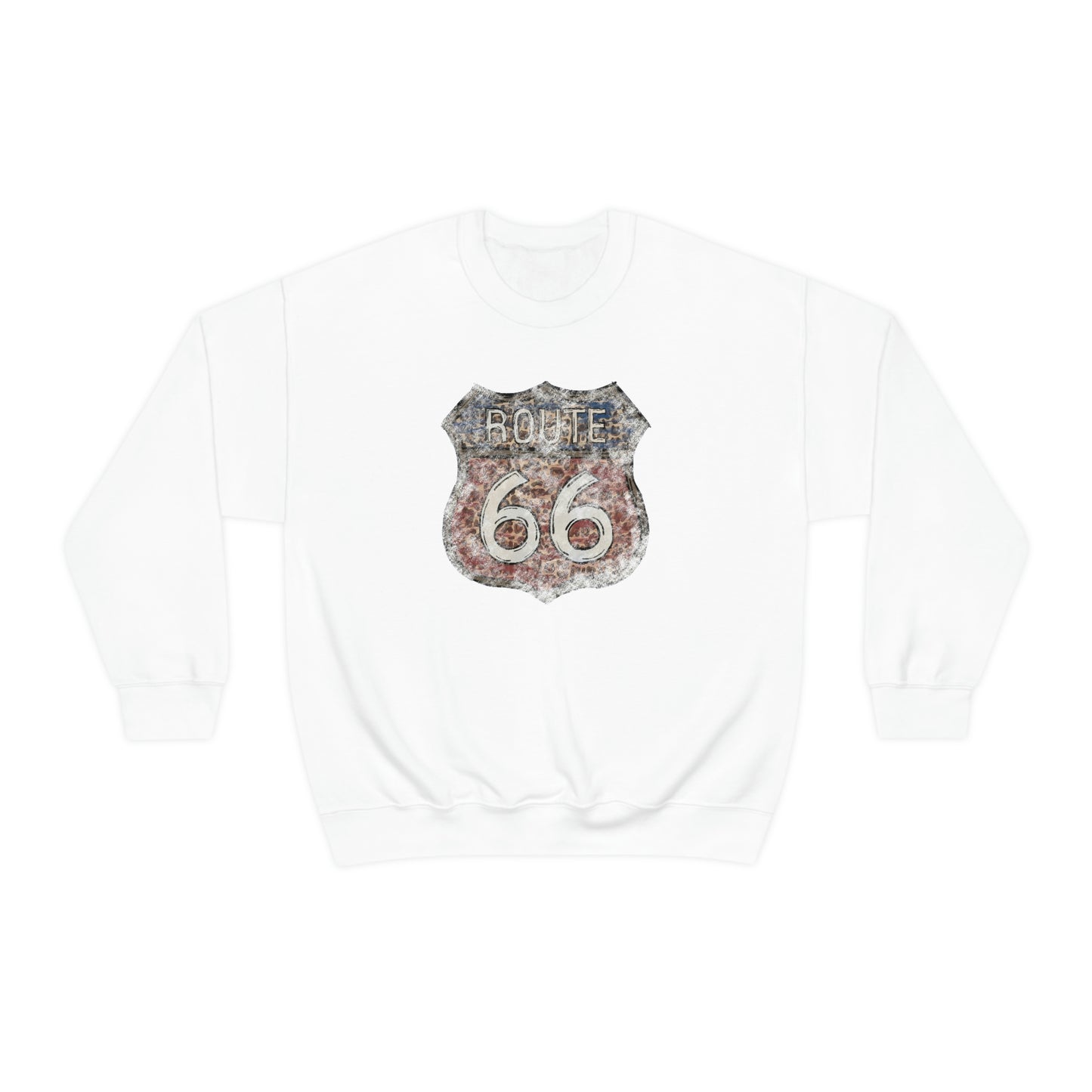 "Route 66" Unisex Crewneck Sweatshirt