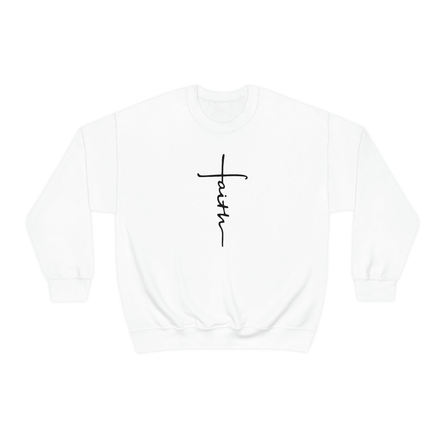"Faith" Unisex Crewneck Sweatshirt