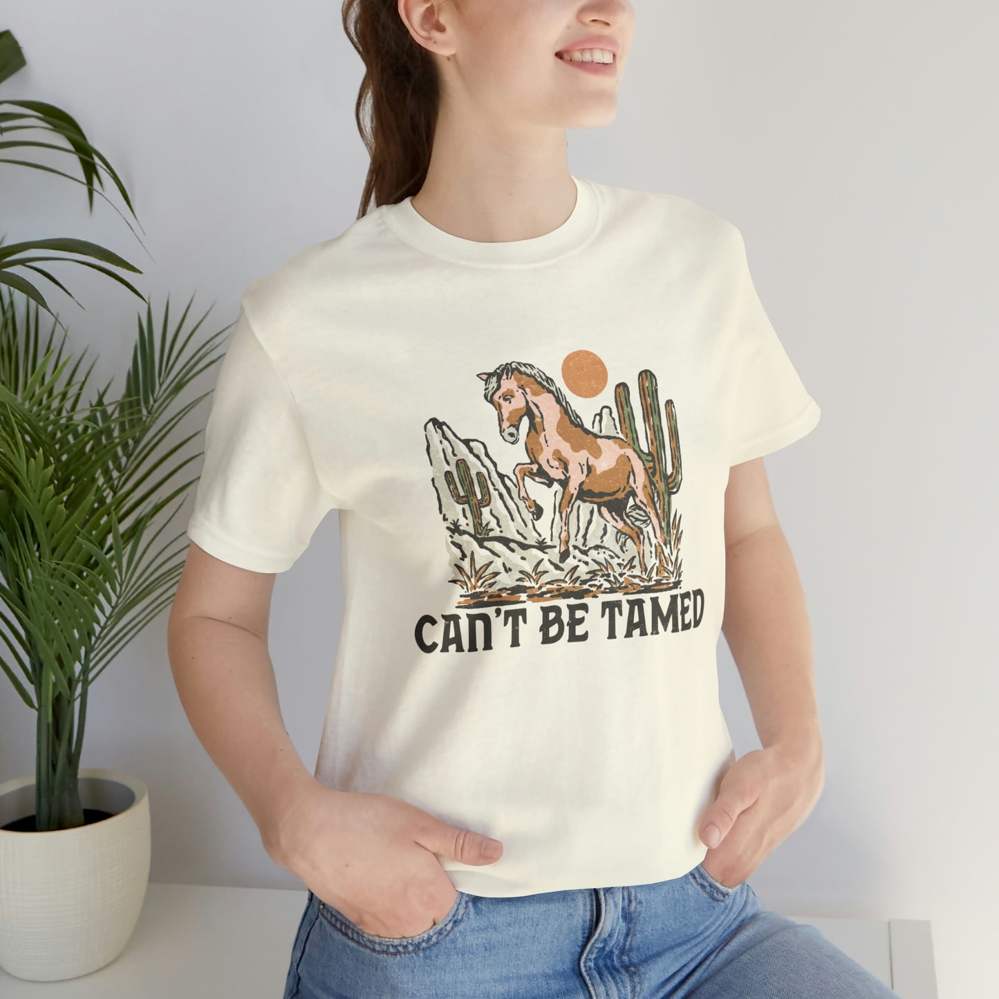"Can't Be Tamed" Bella Canvas Short Sleeve Tee