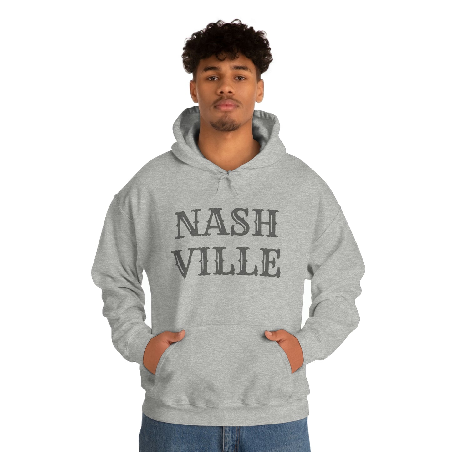 "NASHVILLE" Unisex Heavy Blend™ Hooded Sweatshirt