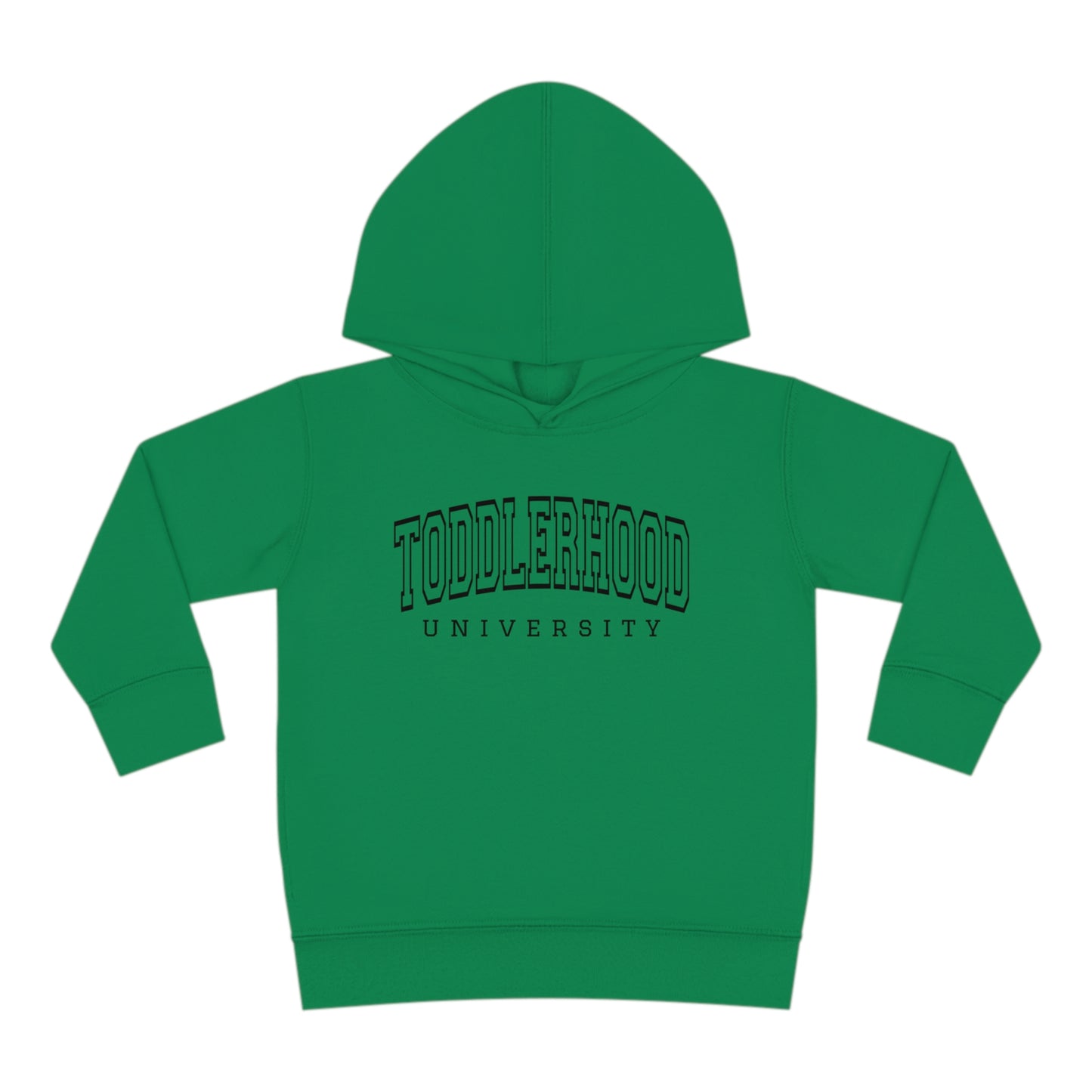 "Toddlerhood University" Toddler Pullover Fleece Hoodie (2T-6T)