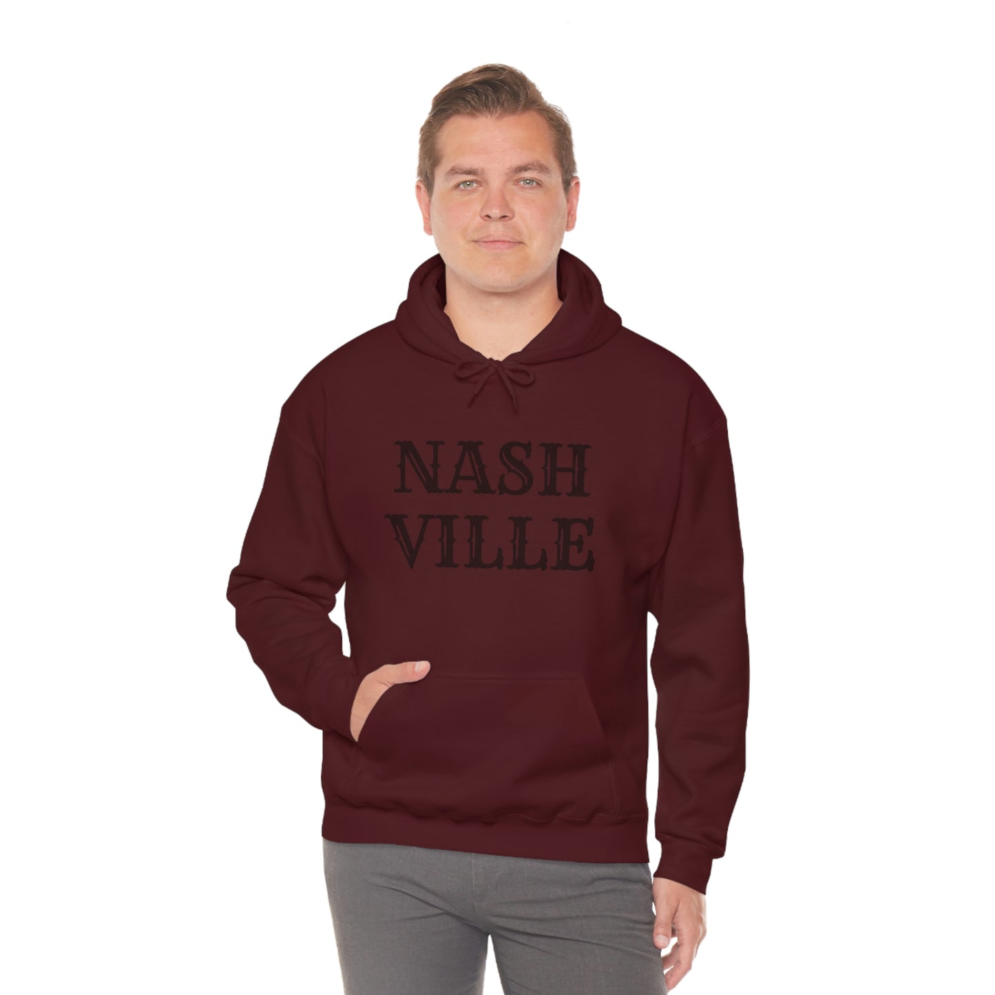 "NASHVILLE" Unisex Heavy Blend™ Hooded Sweatshirt