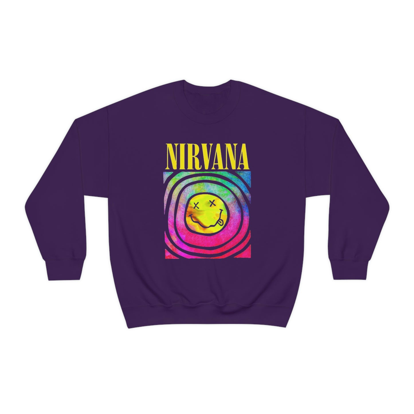 "Nirvana" Graphic Crewneck Sweatshirt