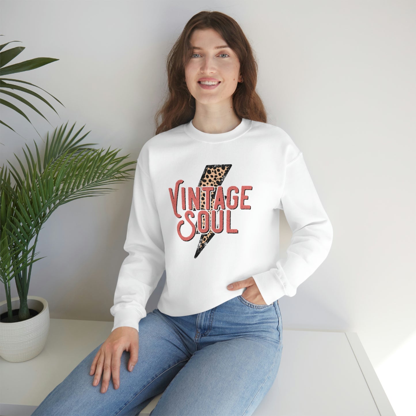 "Vintage Soul" Unisex Heavy Blend™ Crewneck Sweatshirt