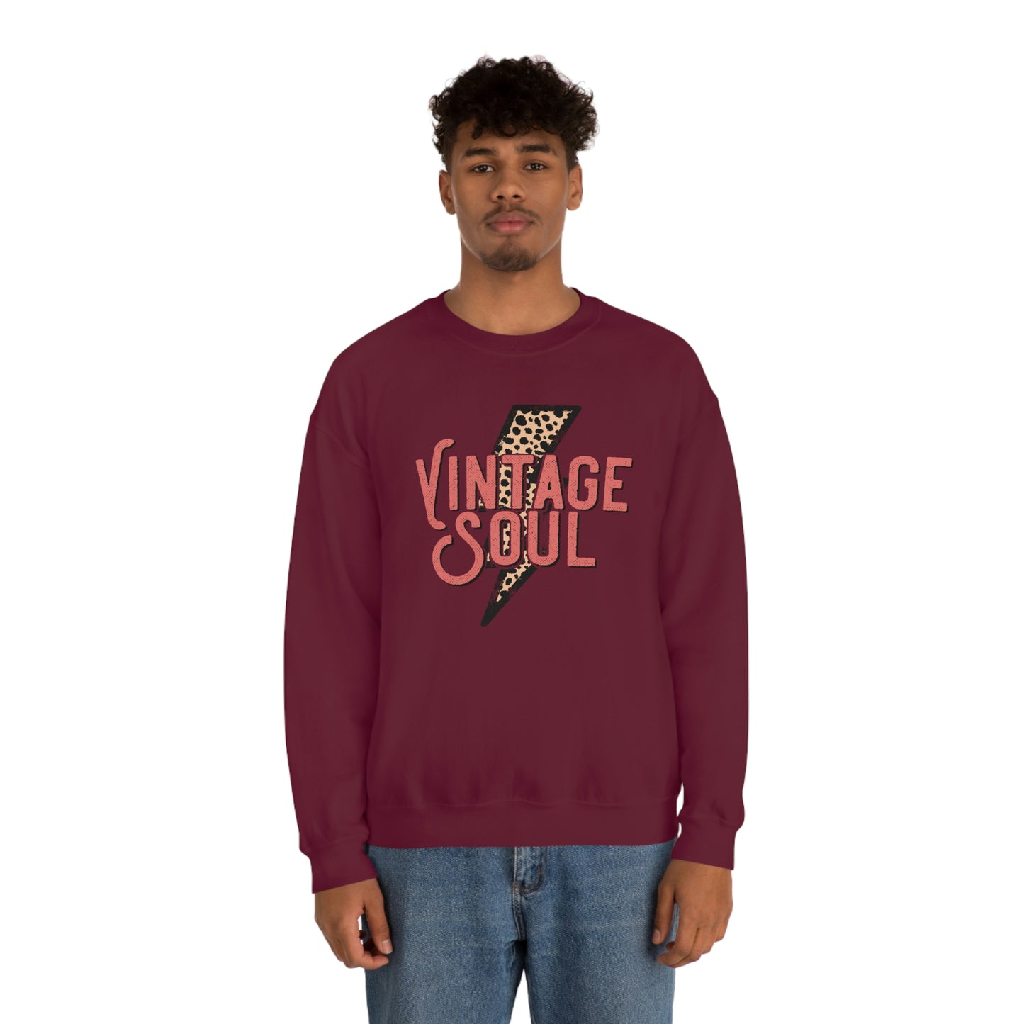 "Vintage Soul" Unisex Heavy Blend™ Crewneck Sweatshirt