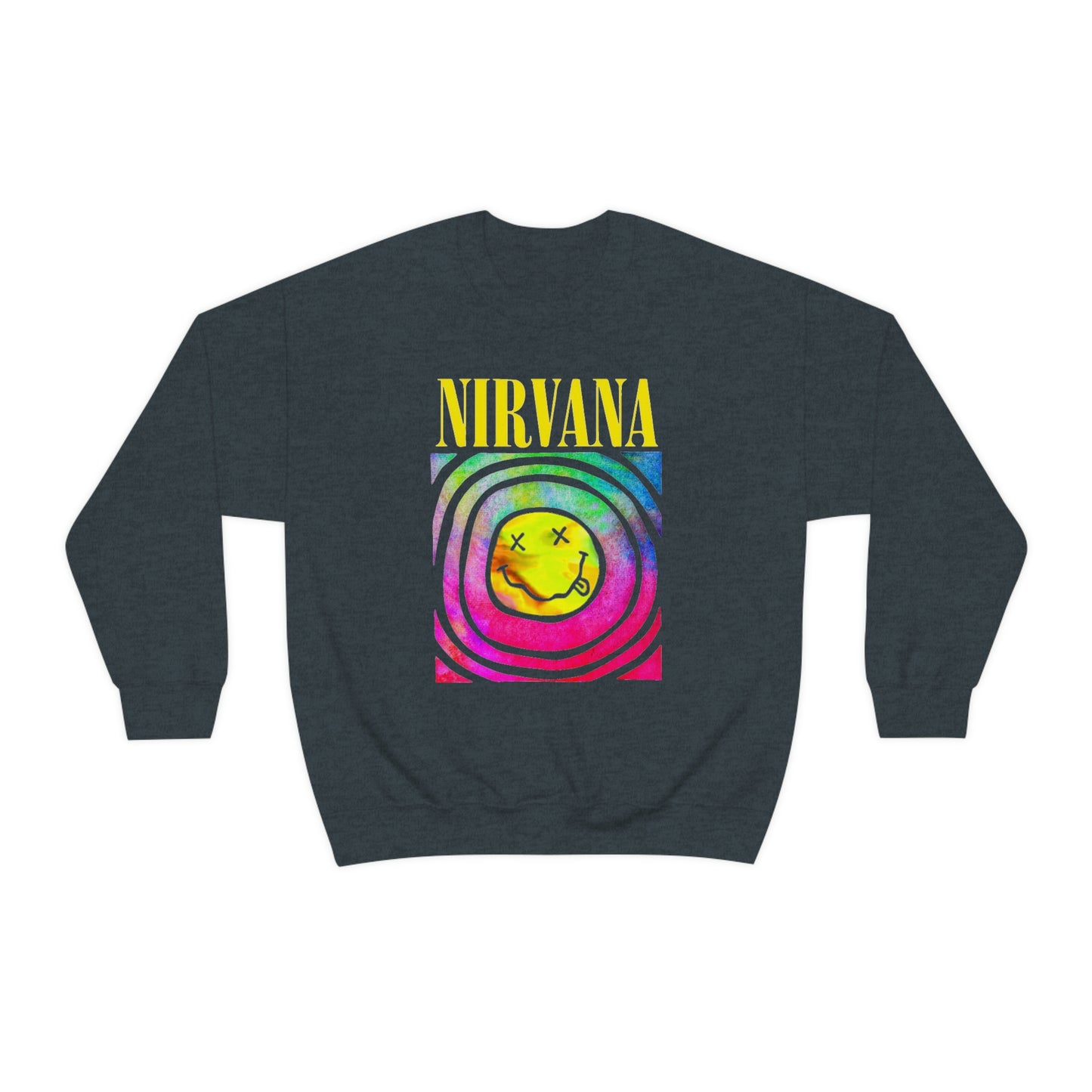 "Nirvana" Graphic Crewneck Sweatshirt