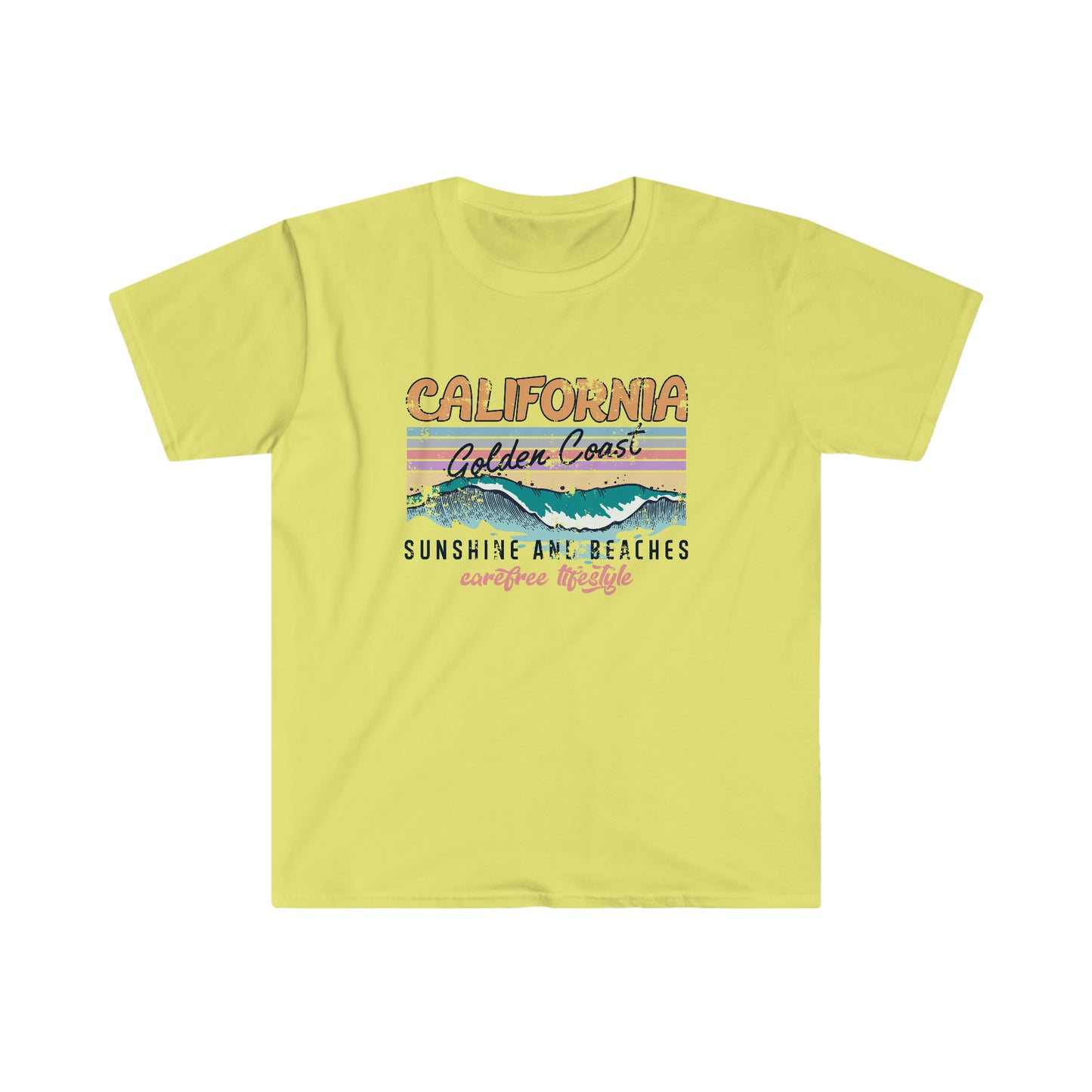 "The Gold Coast" Unisex Softstyle T-Shirt (Gildan Soft Style)