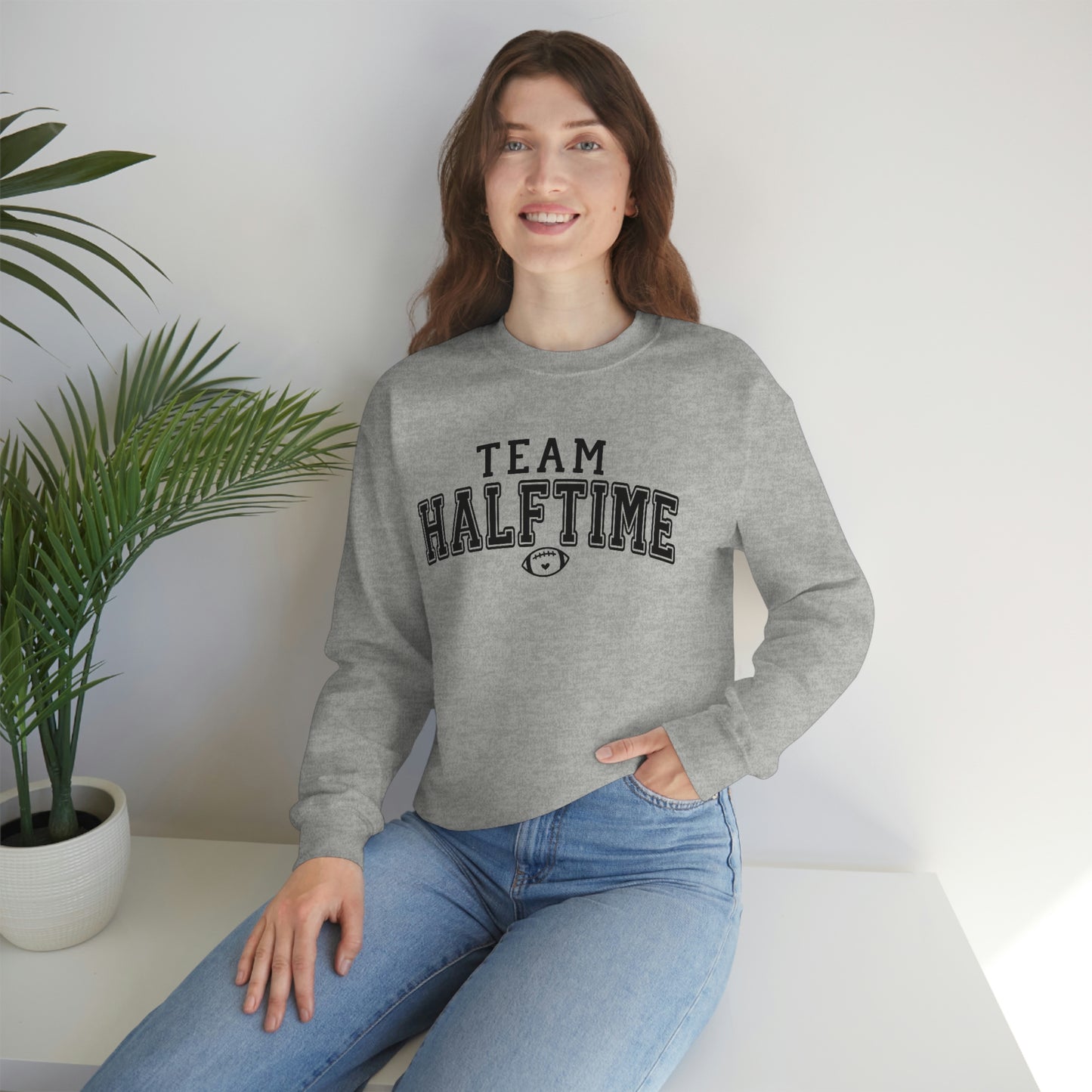 "Team Halftime" Unisex Heavy Blend™ Crewneck Sweatshirt