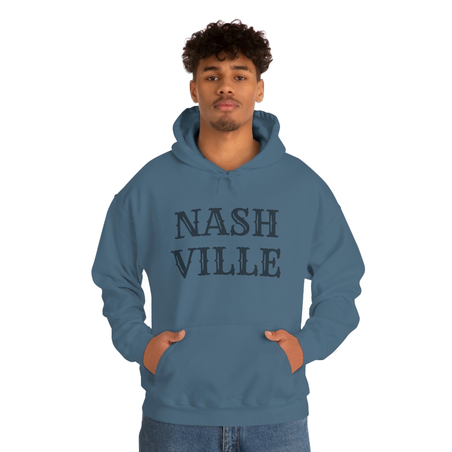 "NASHVILLE" Unisex Heavy Blend™ Hooded Sweatshirt