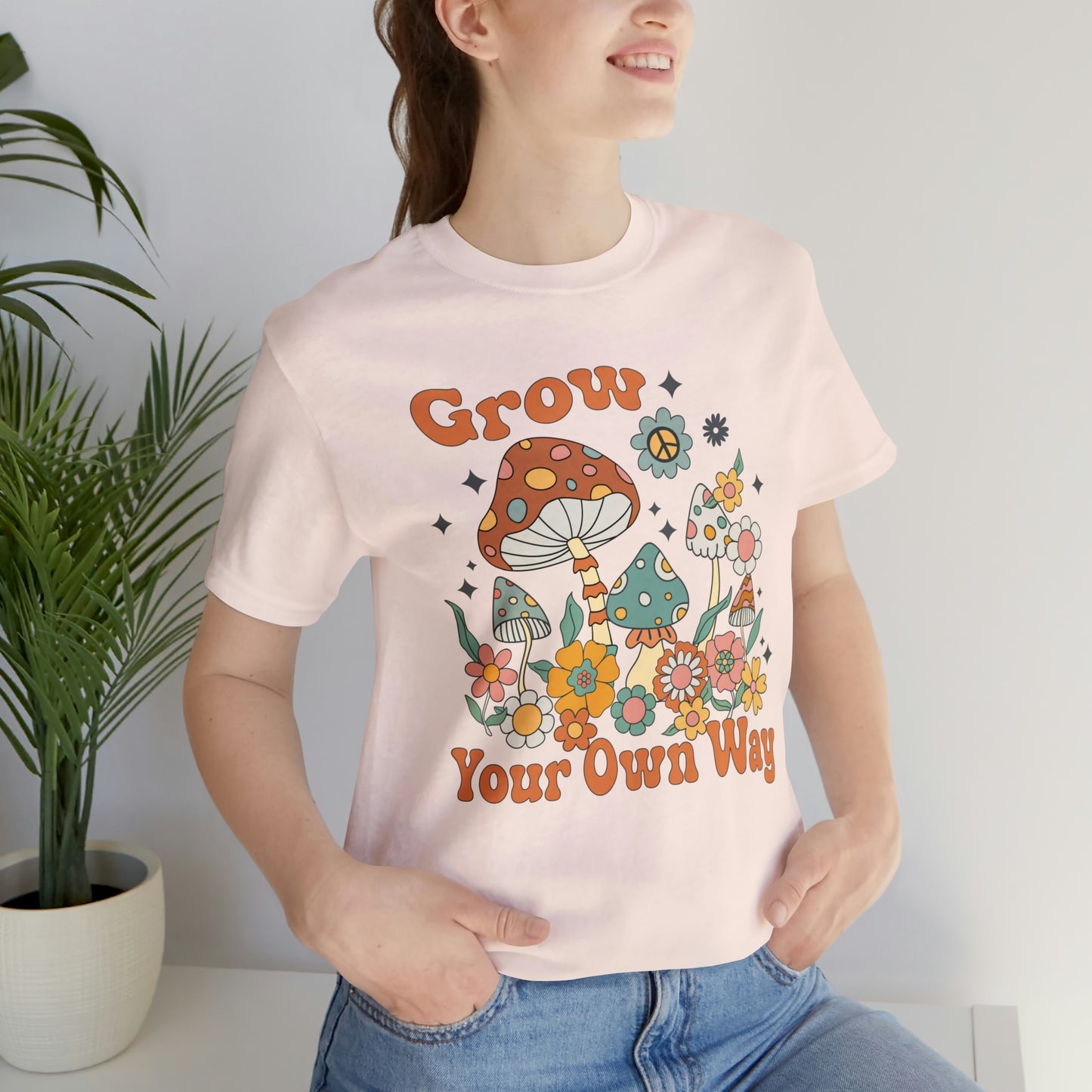 "Grow Your Own Way" Bella Canvas Short Sleeve Tee