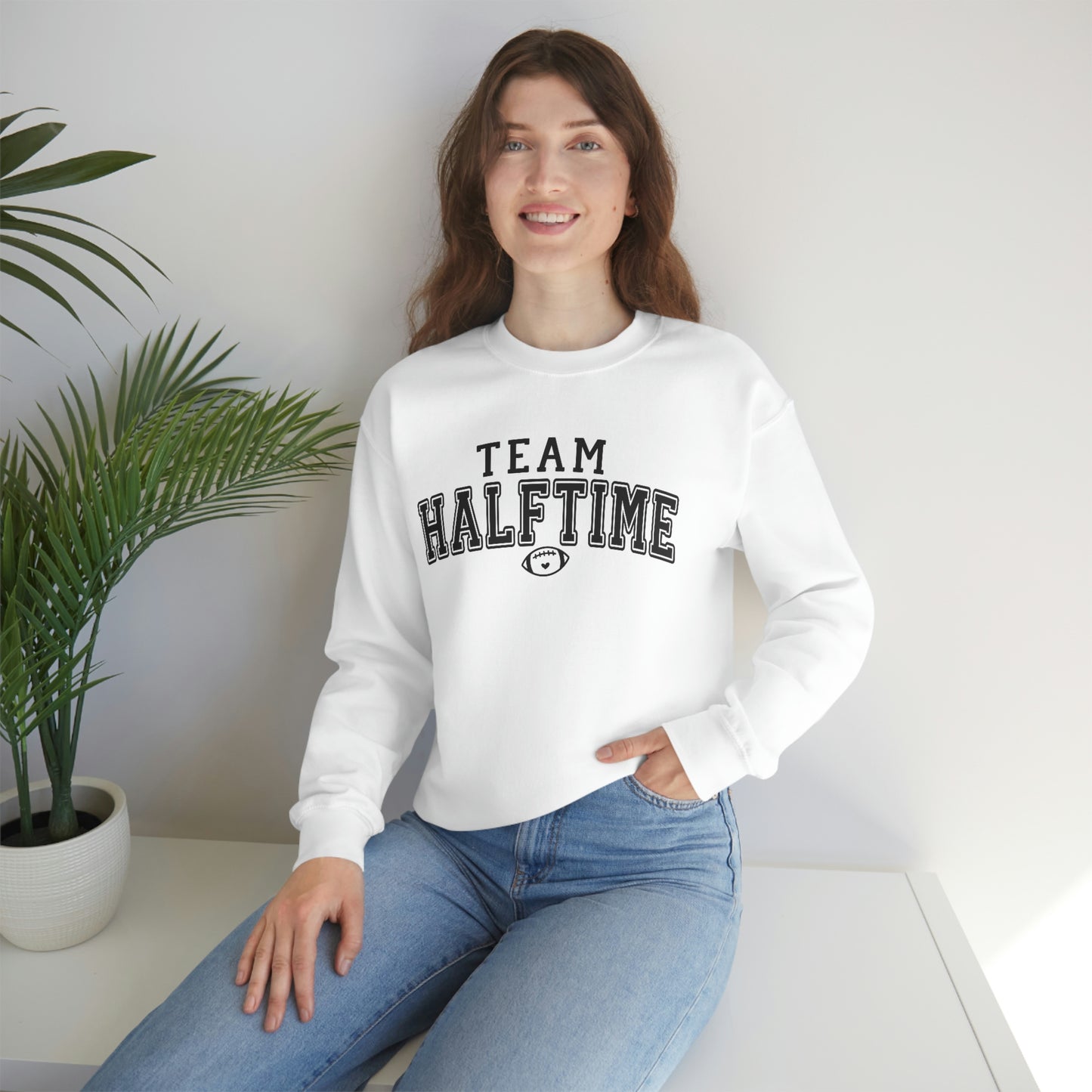 "Team Halftime" Unisex Heavy Blend™ Crewneck Sweatshirt