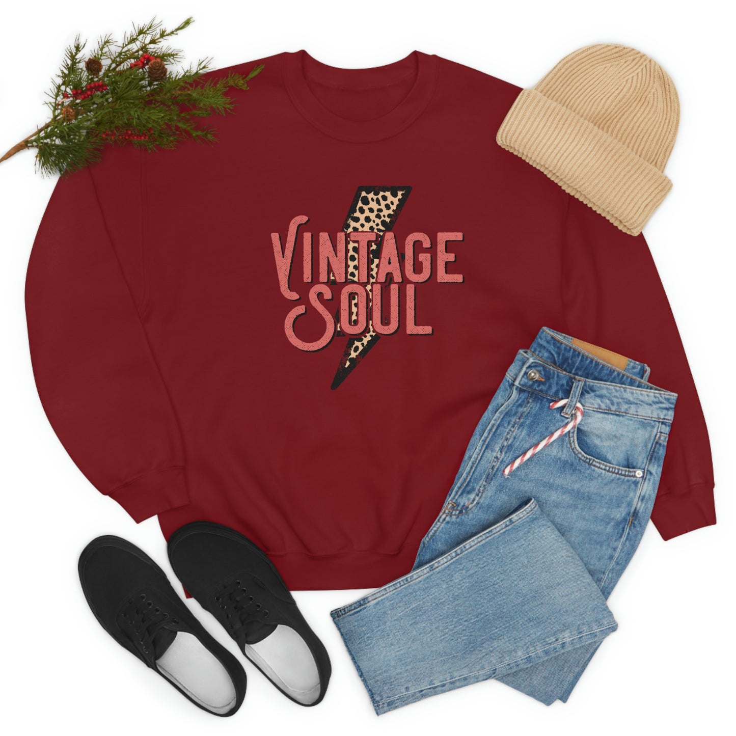 "Vintage Soul" Unisex Heavy Blend™ Crewneck Sweatshirt