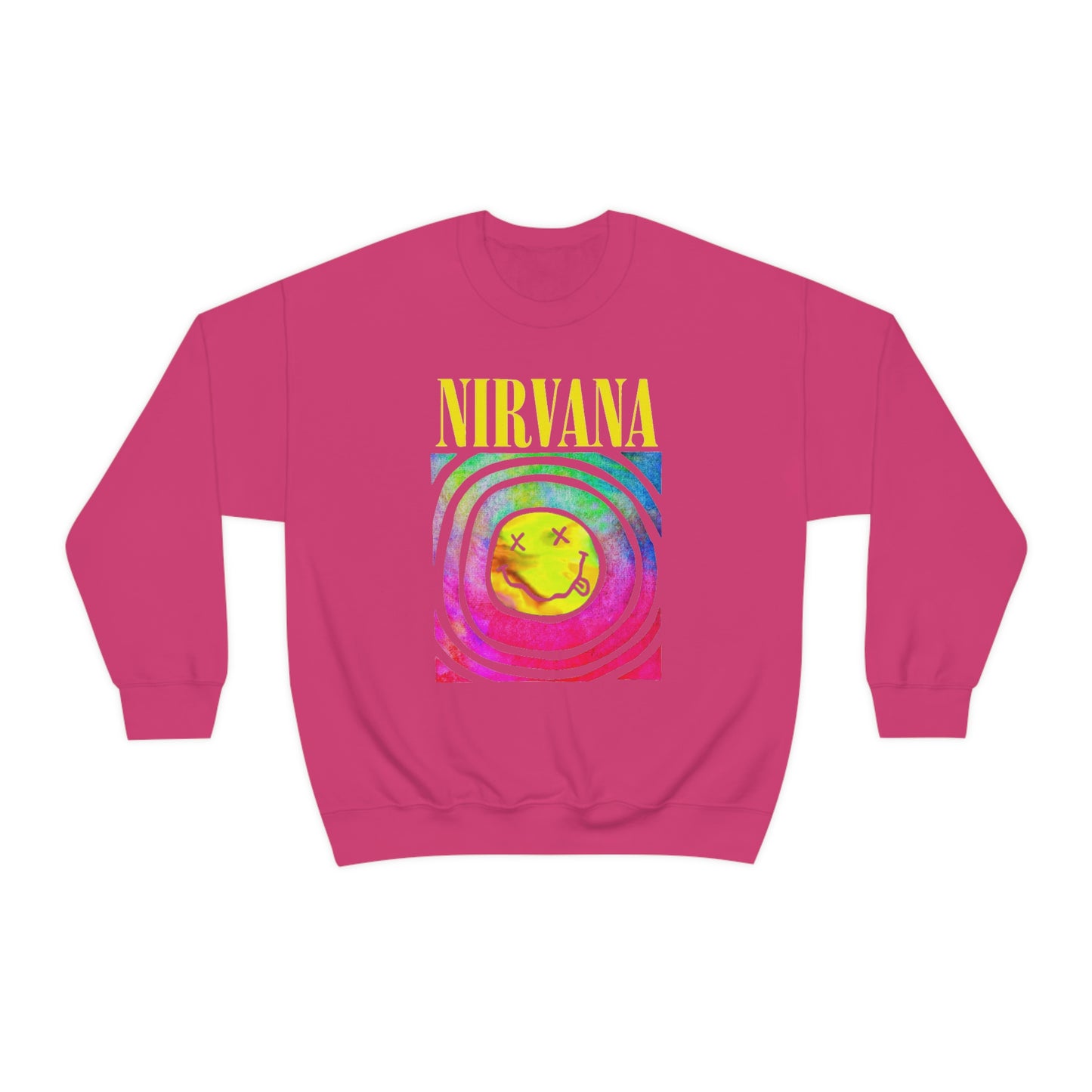 "Nirvana" Graphic Crewneck Sweatshirt