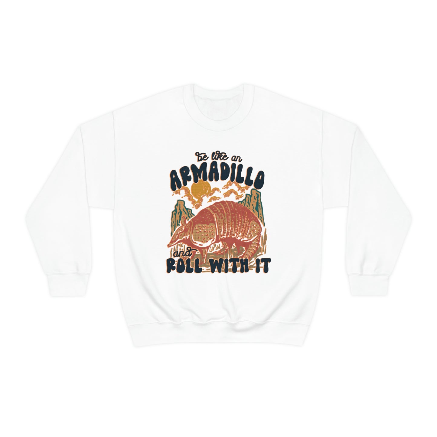 "Armadillo" Unisex Heavy Blend™ Crewneck Sweatshirt