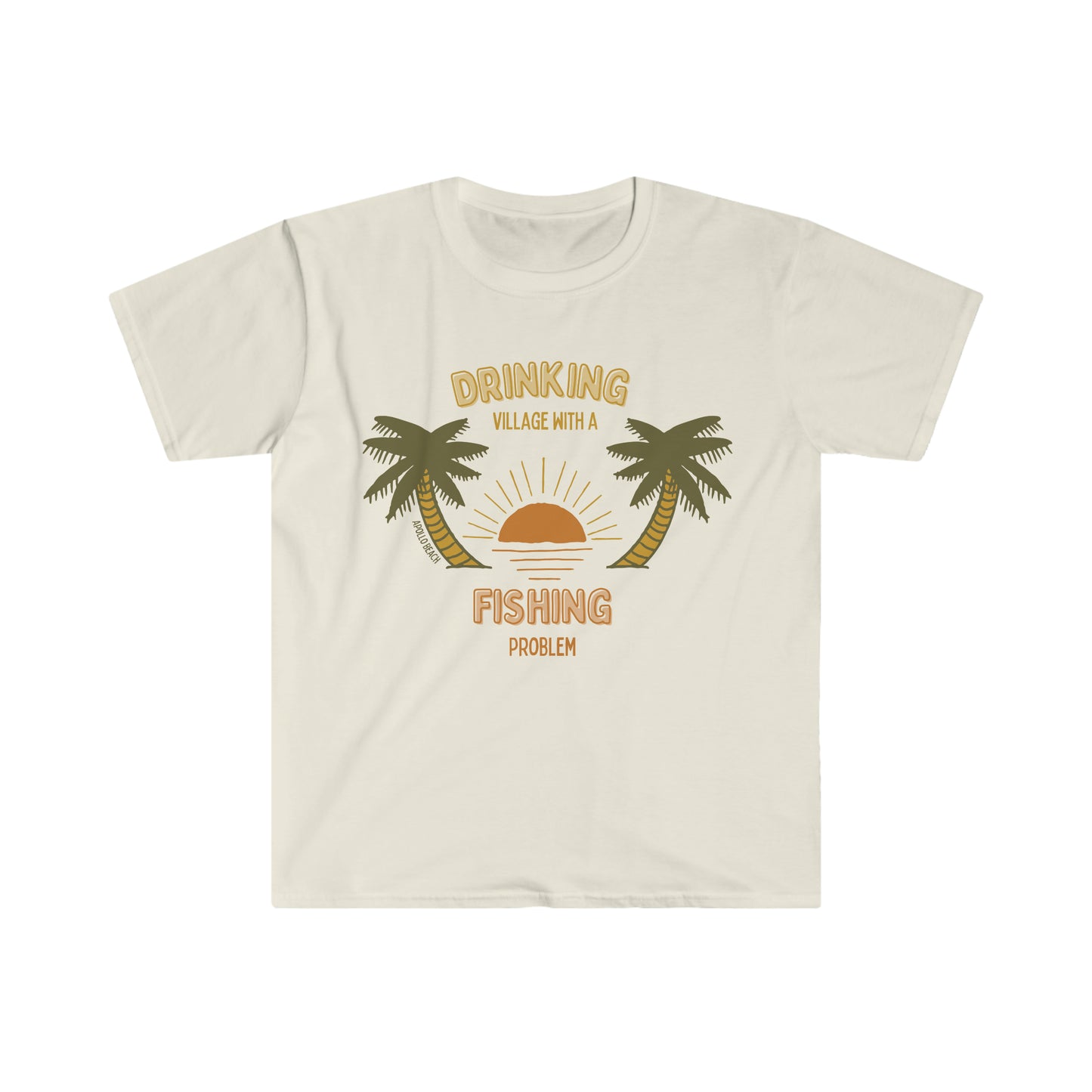 "Fishing Problem" Gildan Unisex Softstyle T-Shirt
