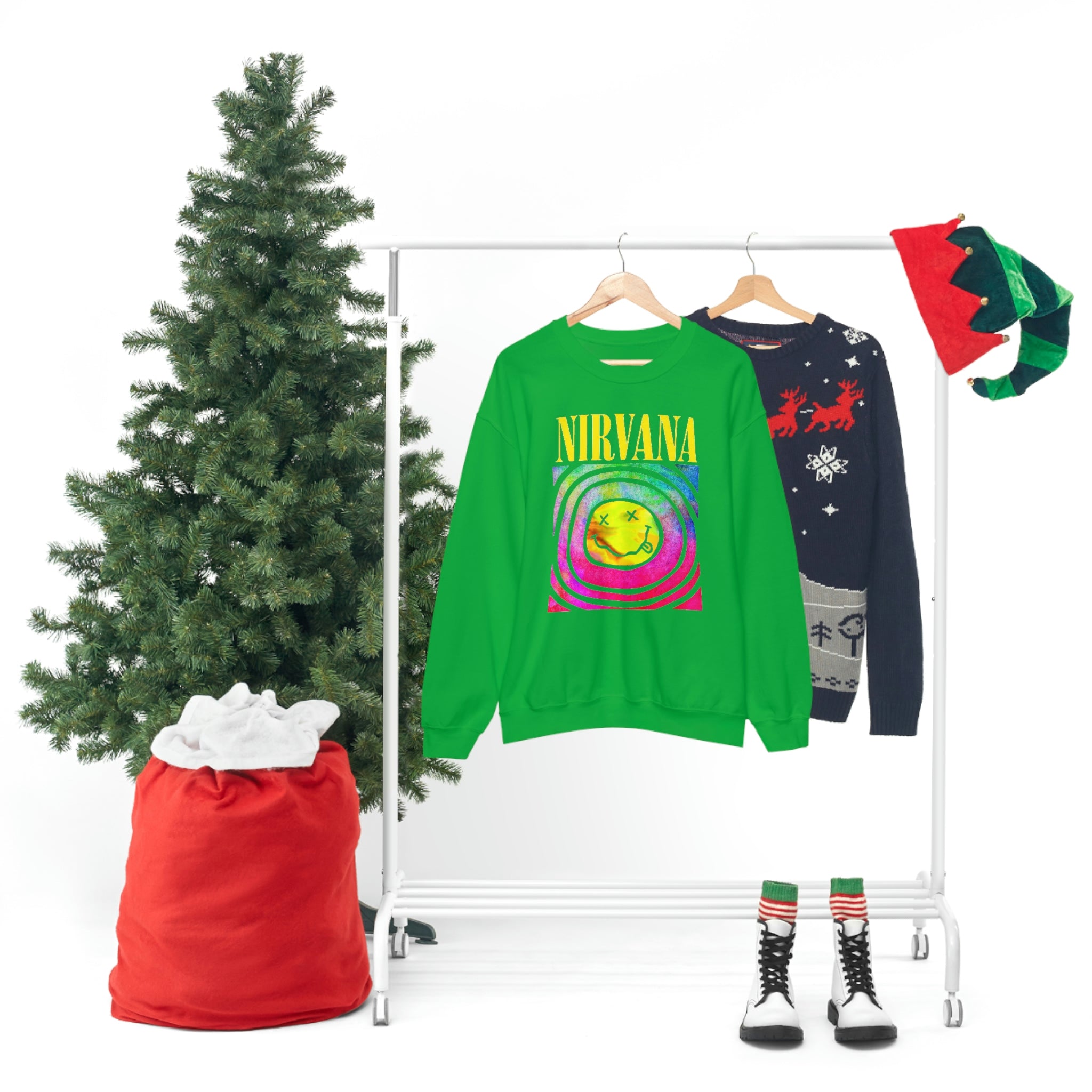 Nirvana christmas outlet sweater